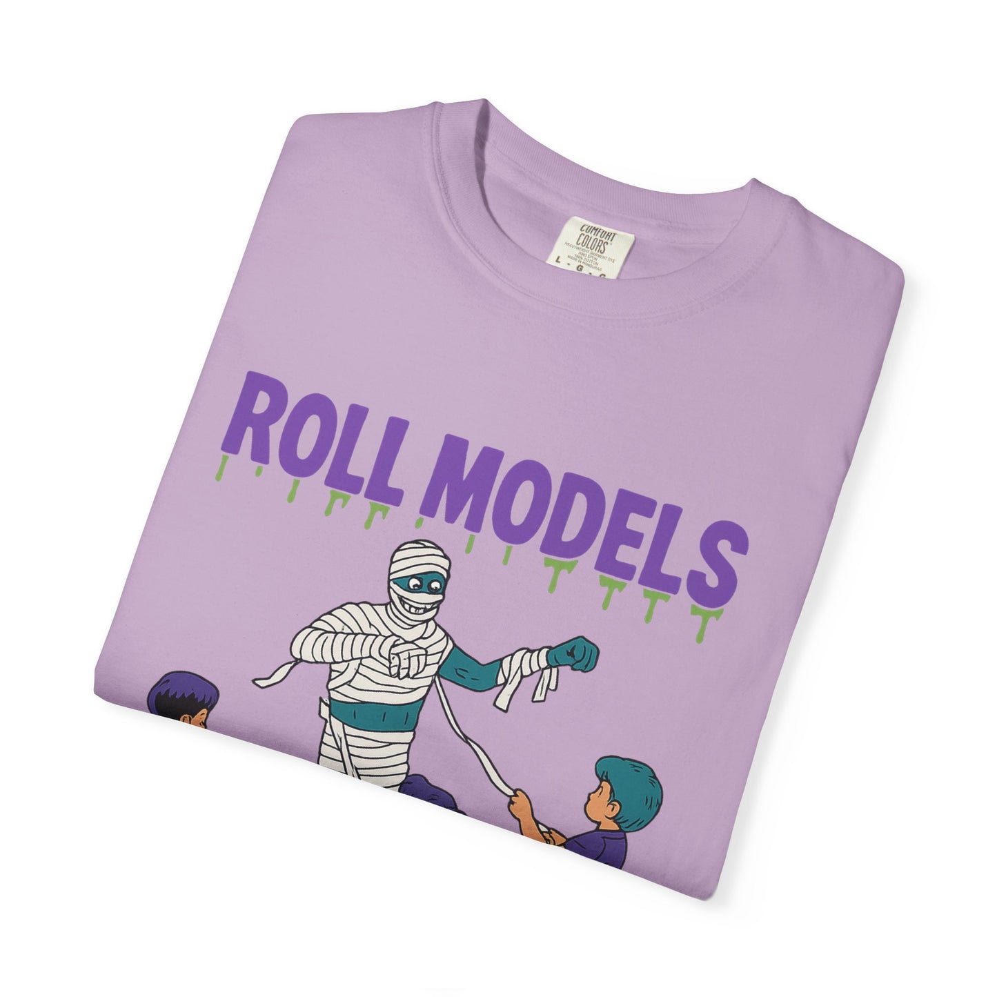 Mummy Roll Models T-Shirt, Cute Halloween Shirt, Kids Costume Tee, Family Fun Outfit, Retro Graphic Top, Vintage Style Tee
