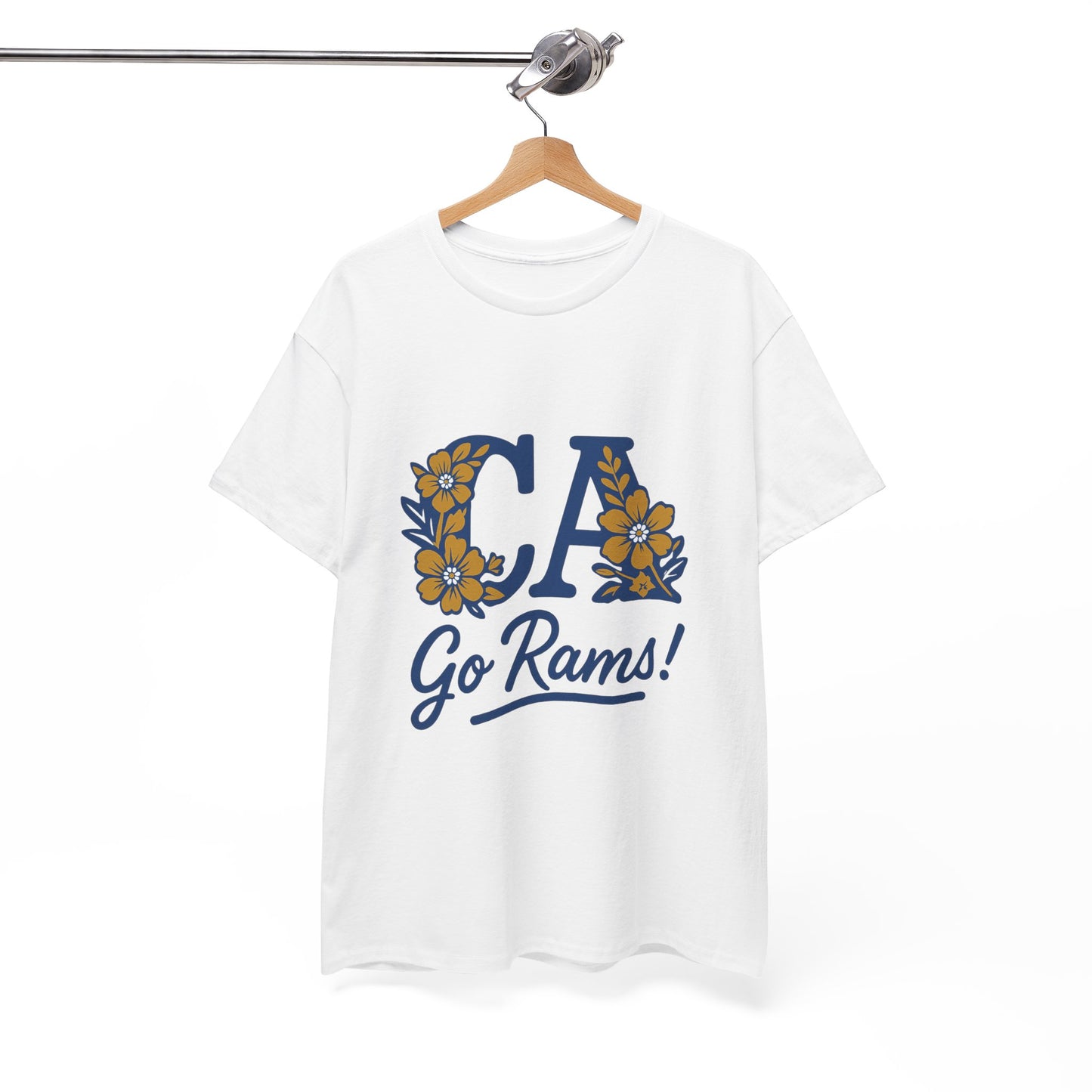 CA Rams Floral Tee