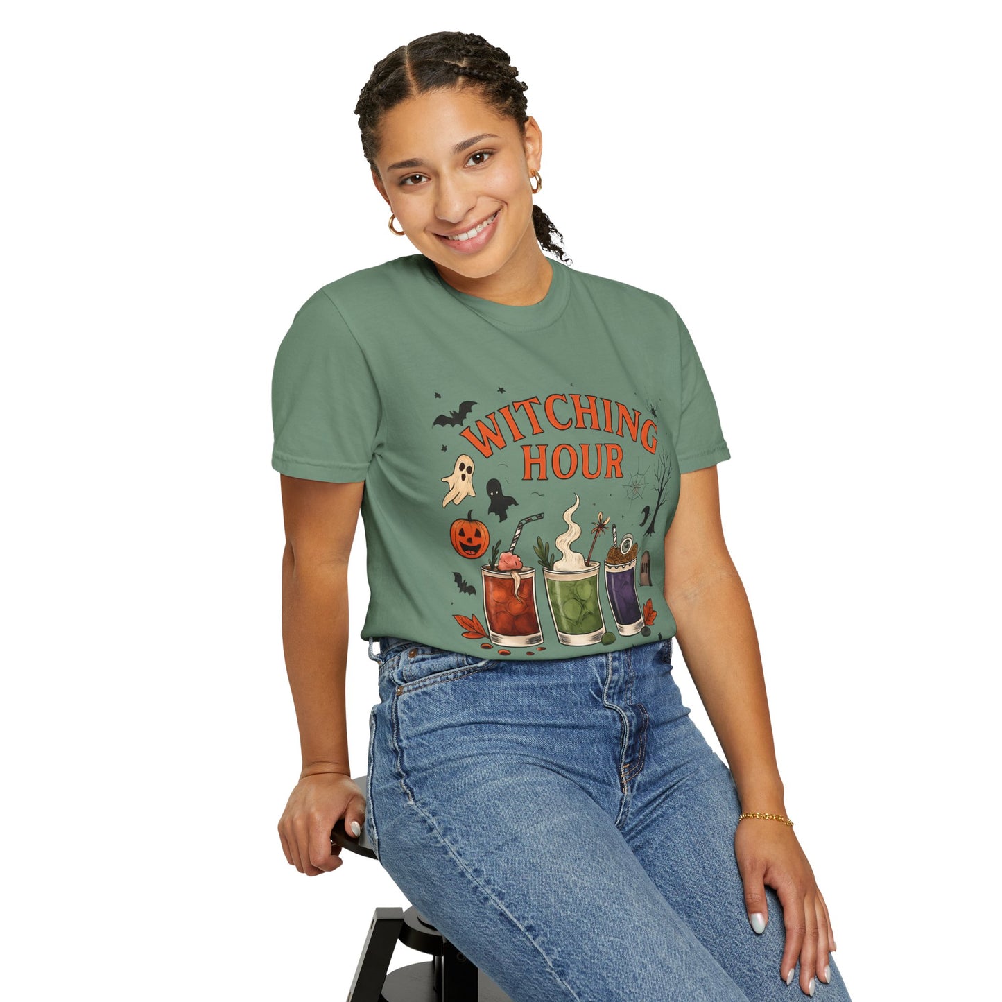 Witching Hour Cocktails T-Shirt | Halloween Apparel