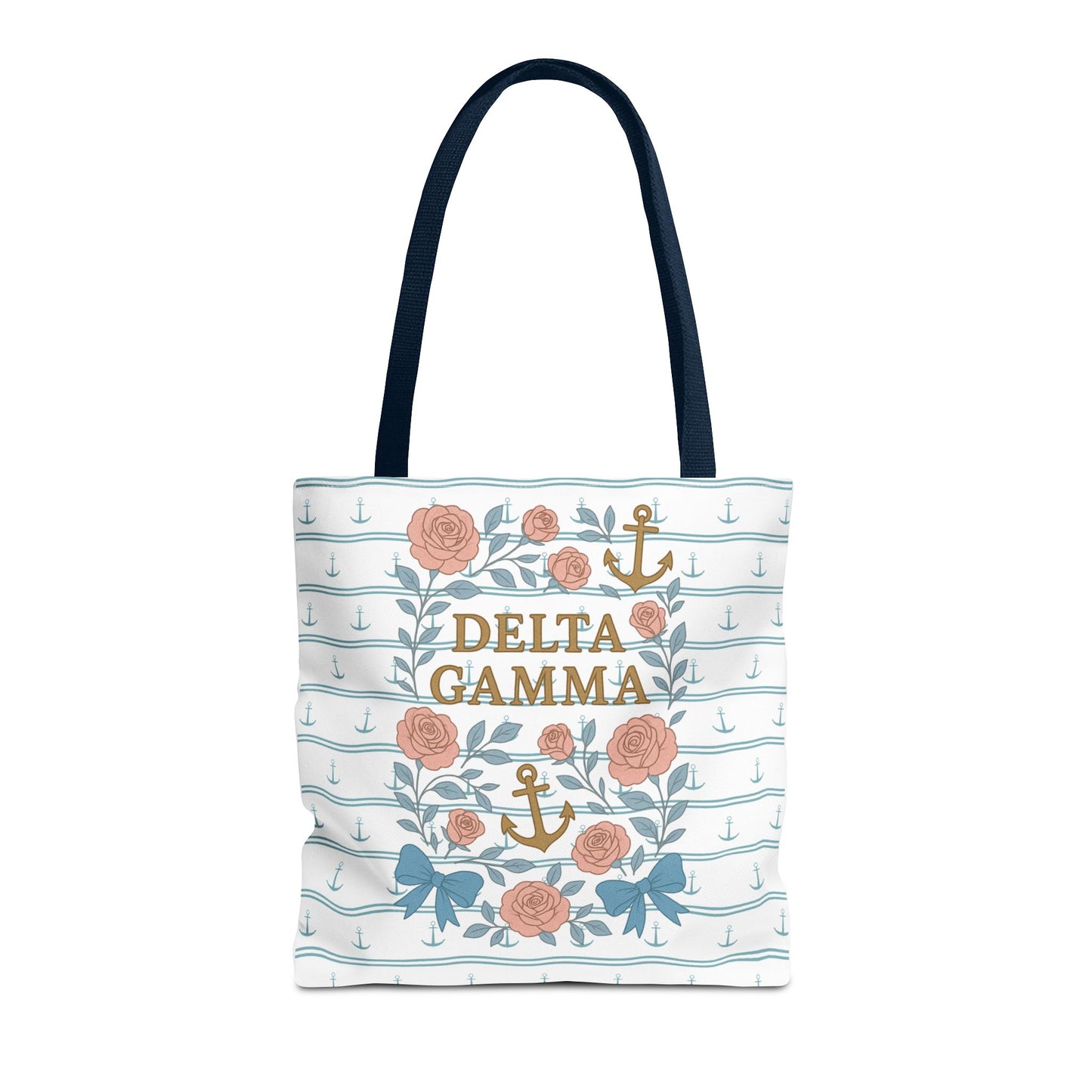 Floral Tote Bag - Delta Gamma Sisterhood Gift