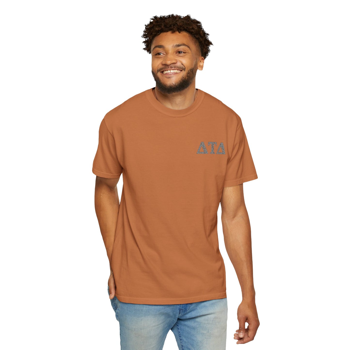 DTD Unisex Garment-Dyed T-shirt | Casual Wear, Sorority Apparel, College Life, Gift for Sorority Sisters, Greek Life Clothing