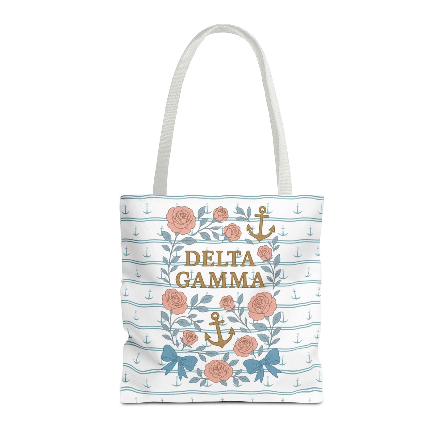 Floral Tote Bag - Delta Gamma Sisterhood Gift