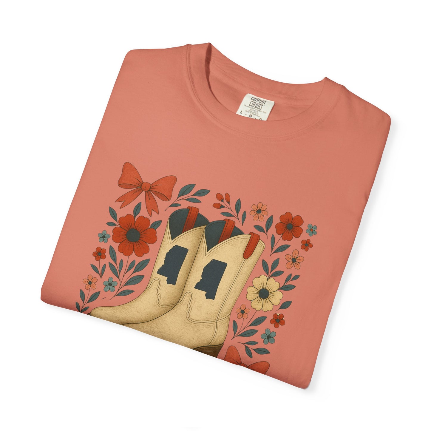Mississippi Coquette Bow Unisex Tee - Ole Miss Fan Gift