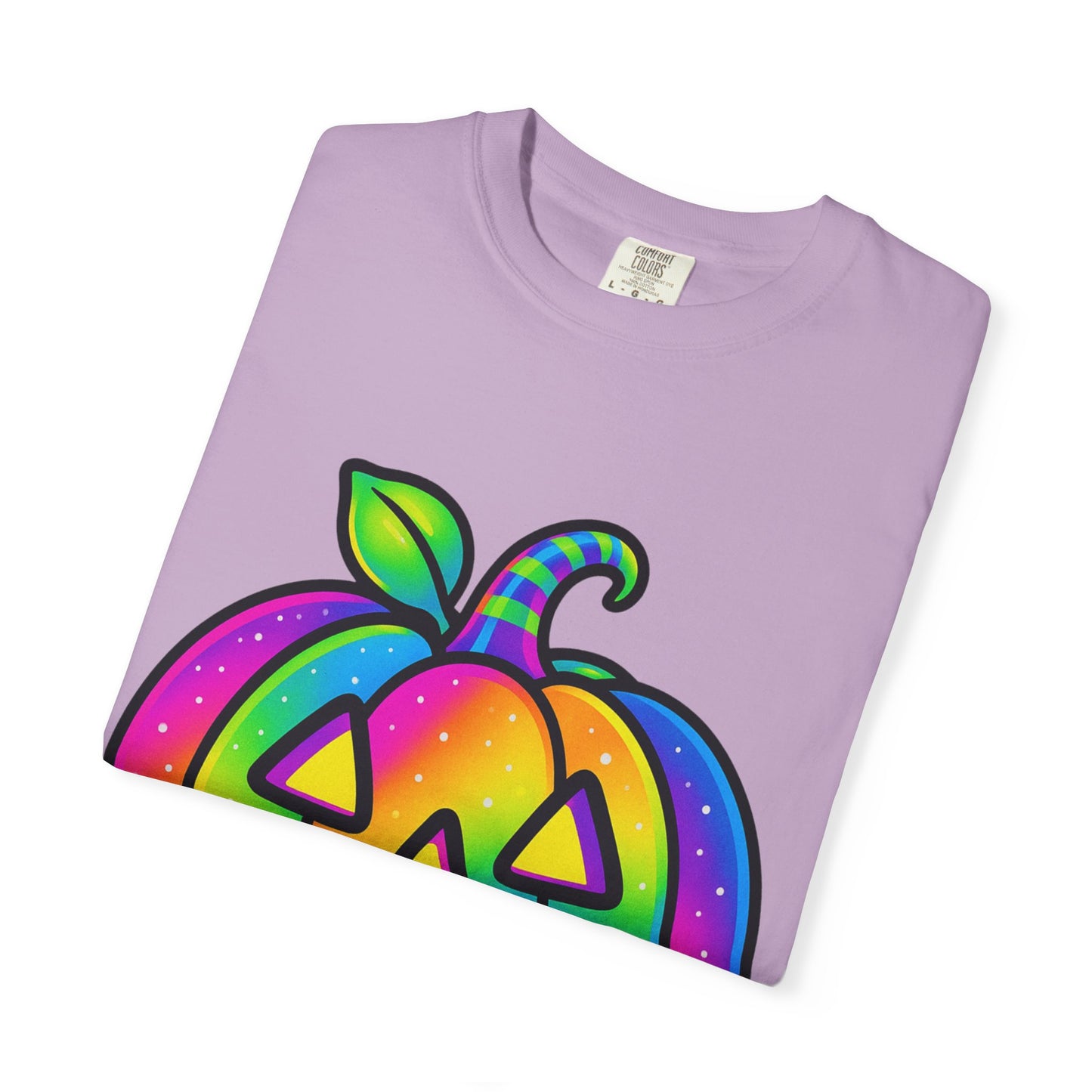 Colorful Pumpkin T-shirt for Halloween