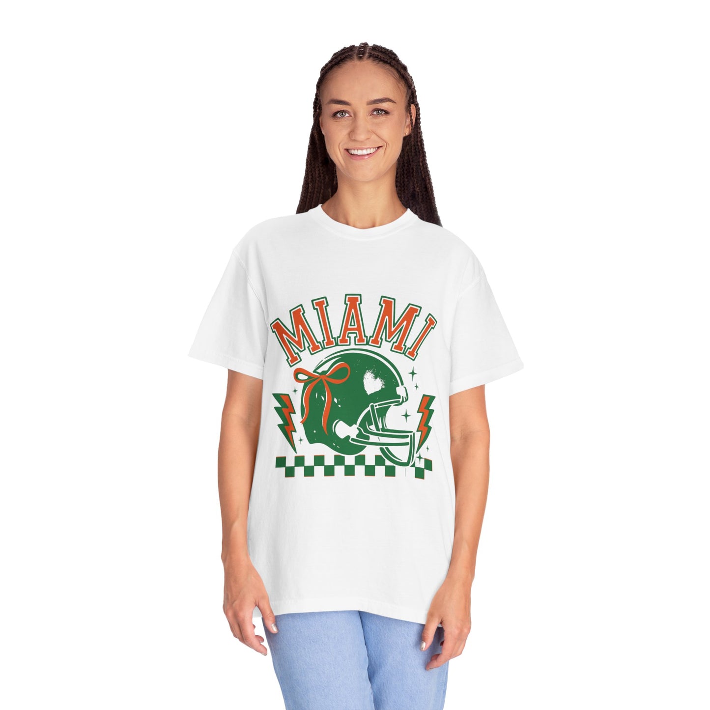 Miami Football Garment-Dyed T-Shirt