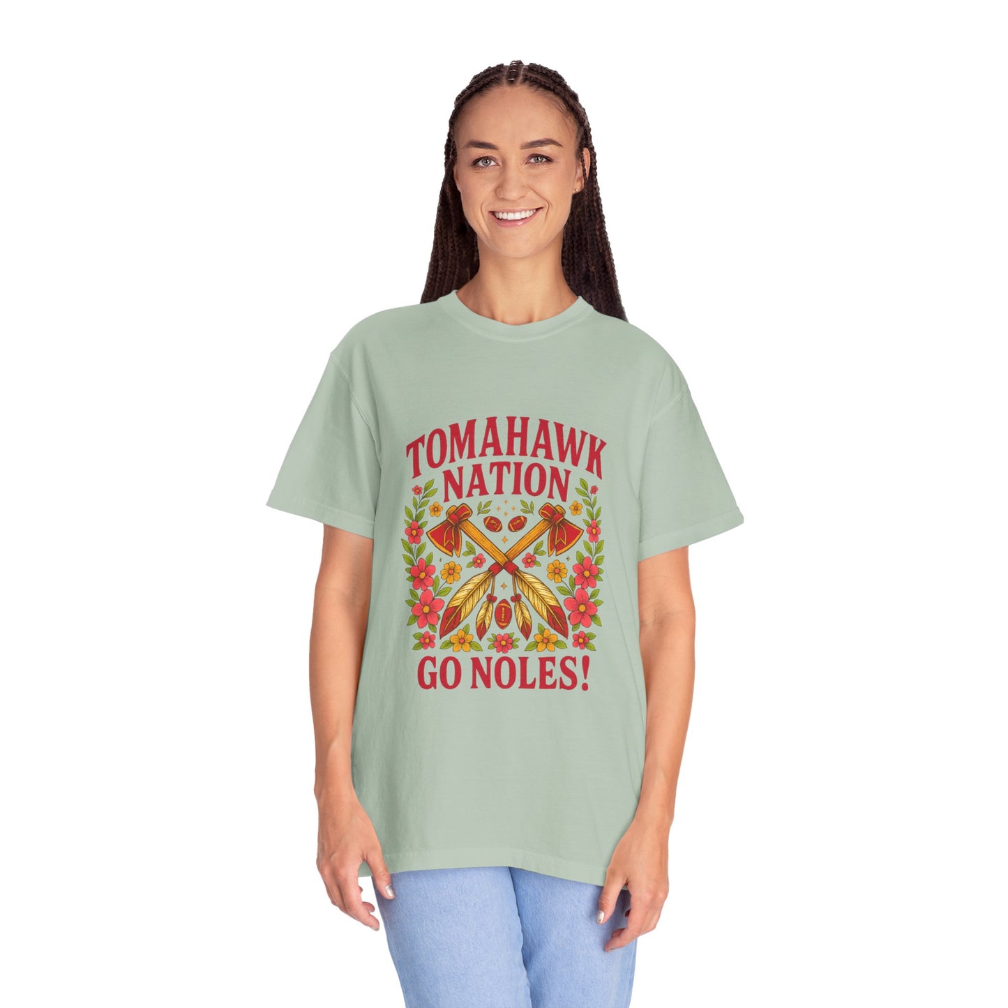 Tomahawk Nation Unisex T-shirt | Go Noles Vintage Style Tee, Perfect for Game Day, College Spirit Wear, Football Fans, Sports Apparel