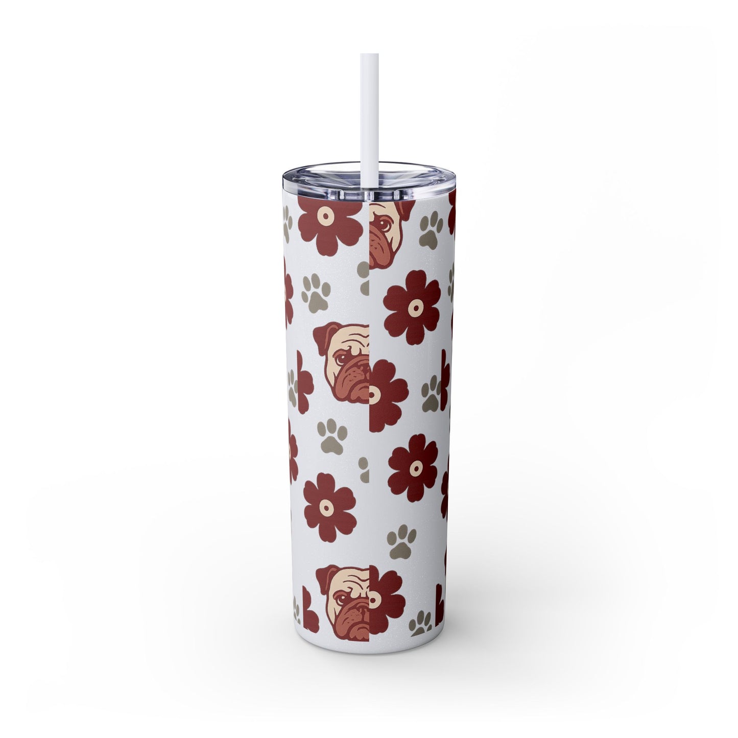 MS Bulldogs Skinny Tumbler, Graduation Gift, Mississippi Game Day, Go Dogs, Starkville, MS.