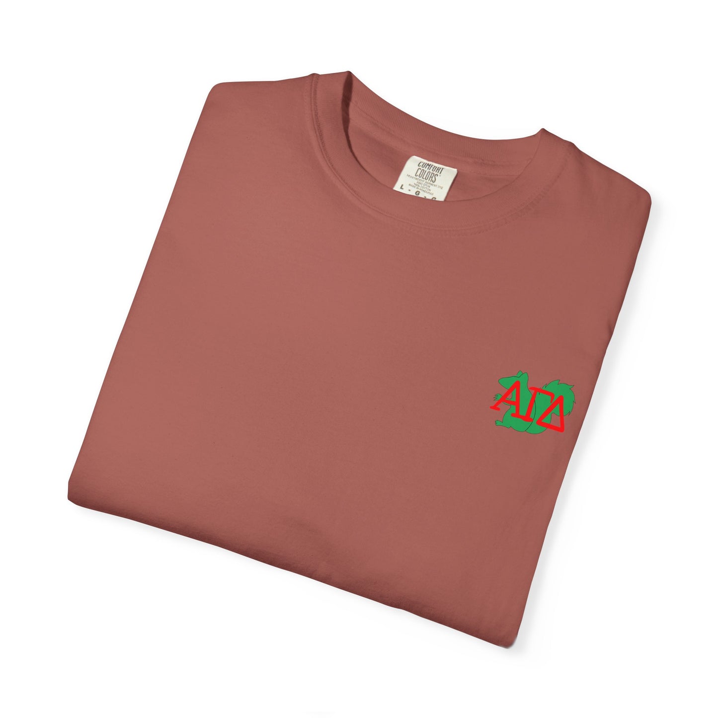 AGD Charming Sorority T-Shirt, Squirrel Design, Unisex Apparel, Perfect Gift, Casual Wear, College Life, Greek Life, Fraternity Events