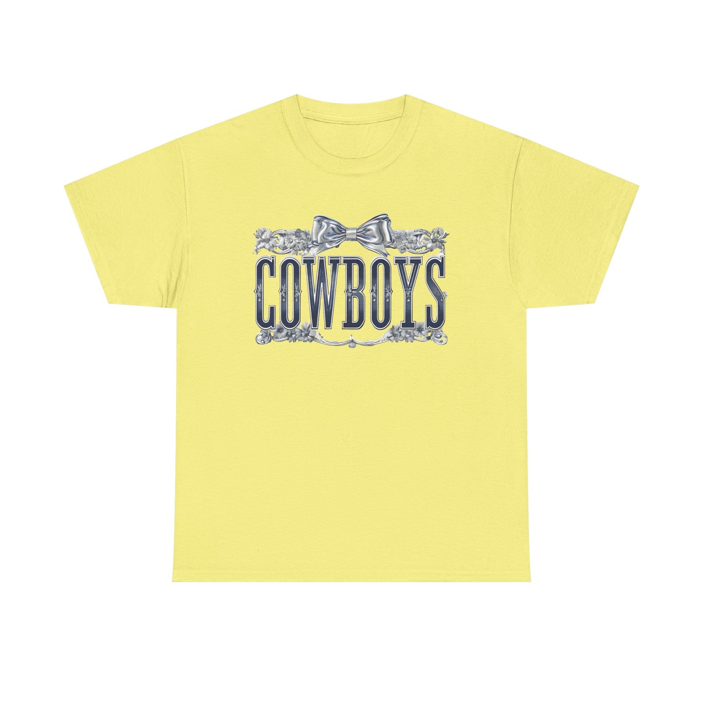 Cowboys Graphic Tee, Unisex Heavy Cotton Tee, Western Wear, Country Music Shirt, Rodeo Style T-Shirt, Gift for Cowboy Fans