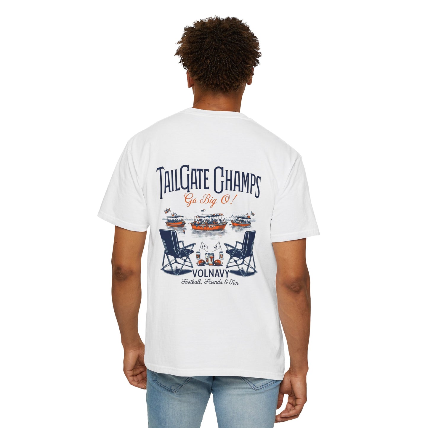 Tailgate Champs VolNavy Unisex T-shirt - Tennessee Vols Game Day Apparel