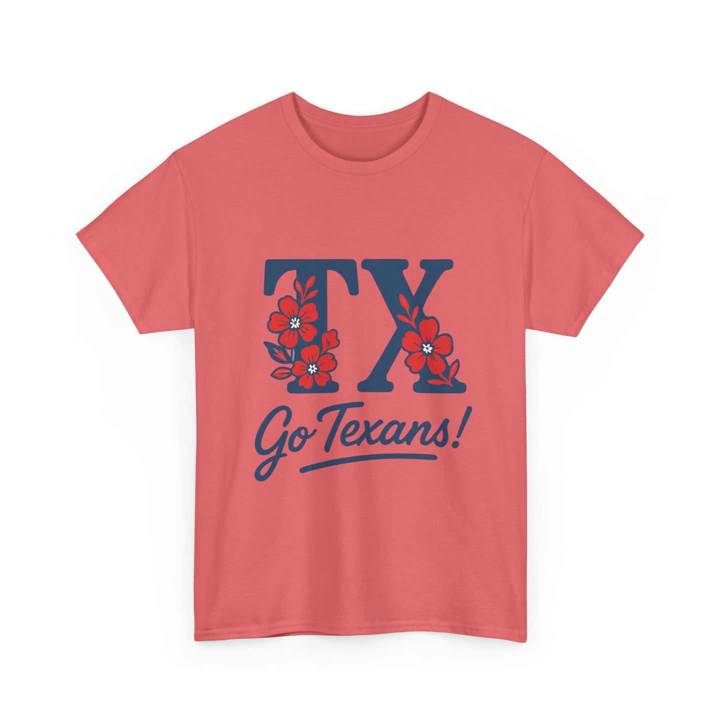 Texas Pride Unisex Cotton Tee | Go Texans! T-Shirt, Casual Wear, Game Day Shirt, Gift for Fans, Spring/Summer Style