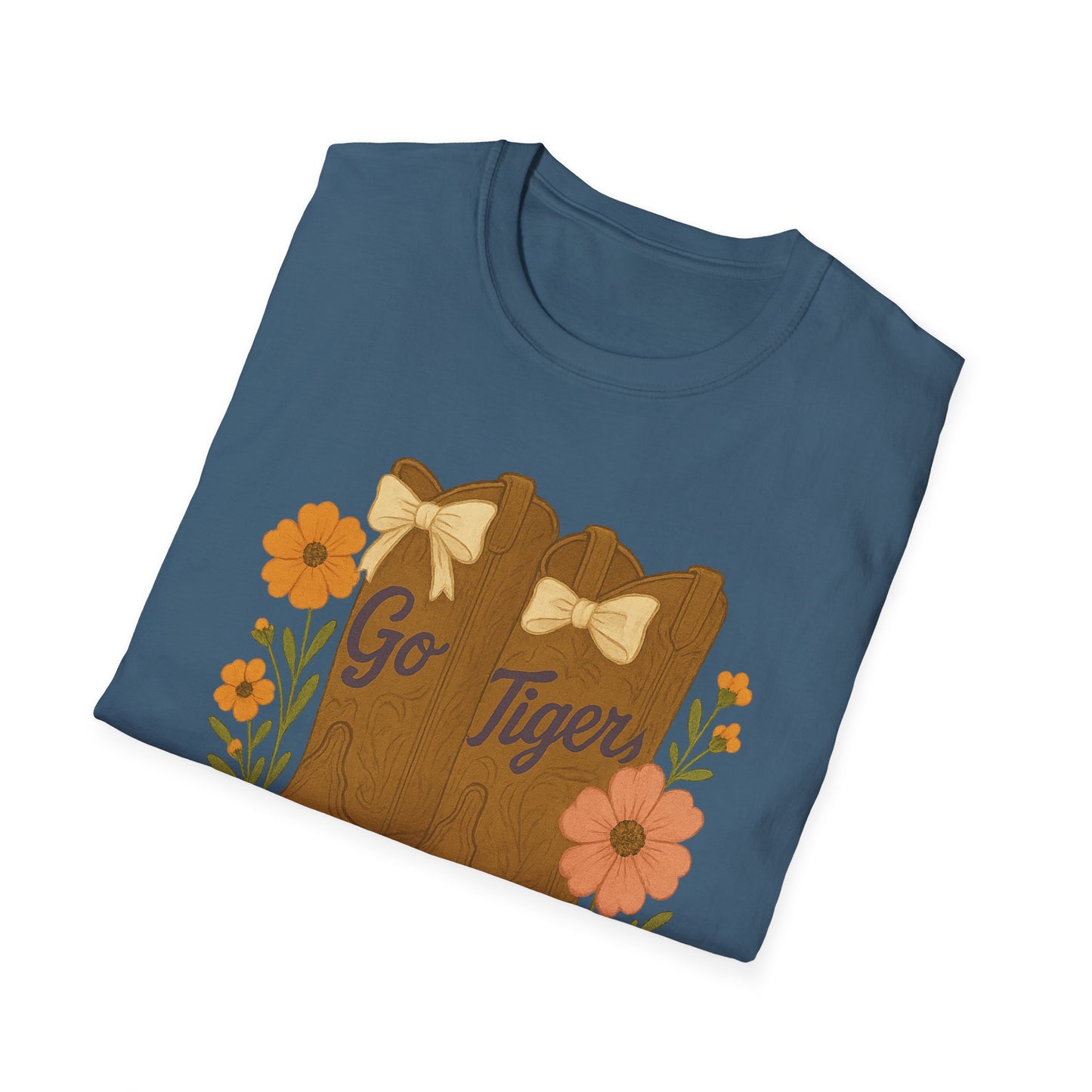 SC Tigers Country Boots Unisex T-Shirt | Cute Southern Style Tee, Go Tiger Shirt, Perfect for Game Day, Clemson Game Day, Graduation Gift, College Student Gift