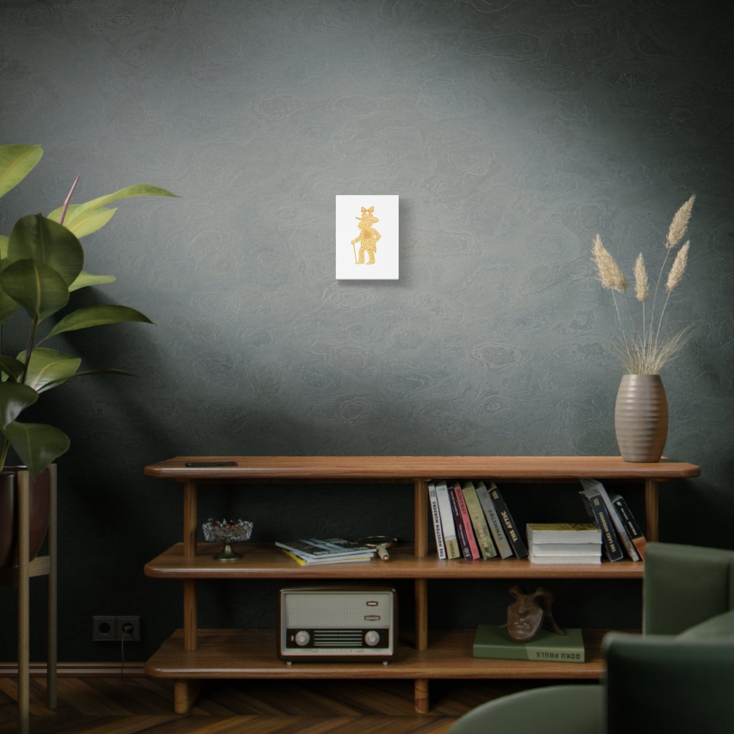 Coquette Colonel Rebel Canvas Wall Art