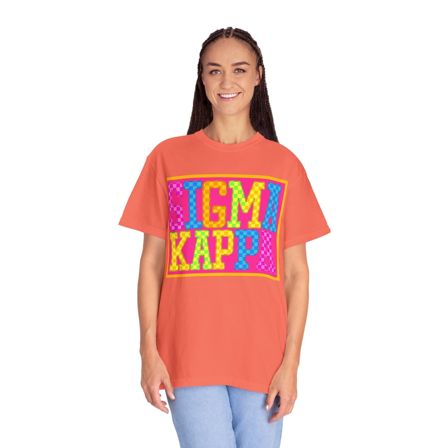 Colorful Sigma Kappa T-Shirt | Sorority Apparel