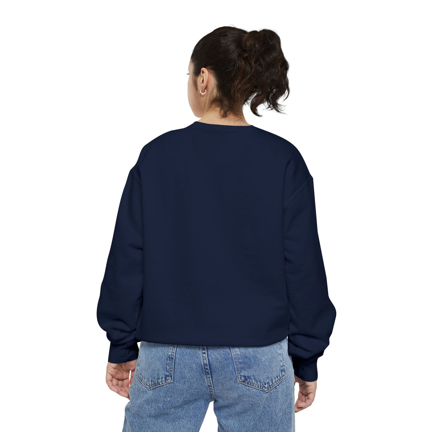 AlphaChi Garment-Dyed Sweatshirt, Sorority Sweatshirt, Personalized Gift, College Apparel, Comfortable Crewneck, Trendy Fashion