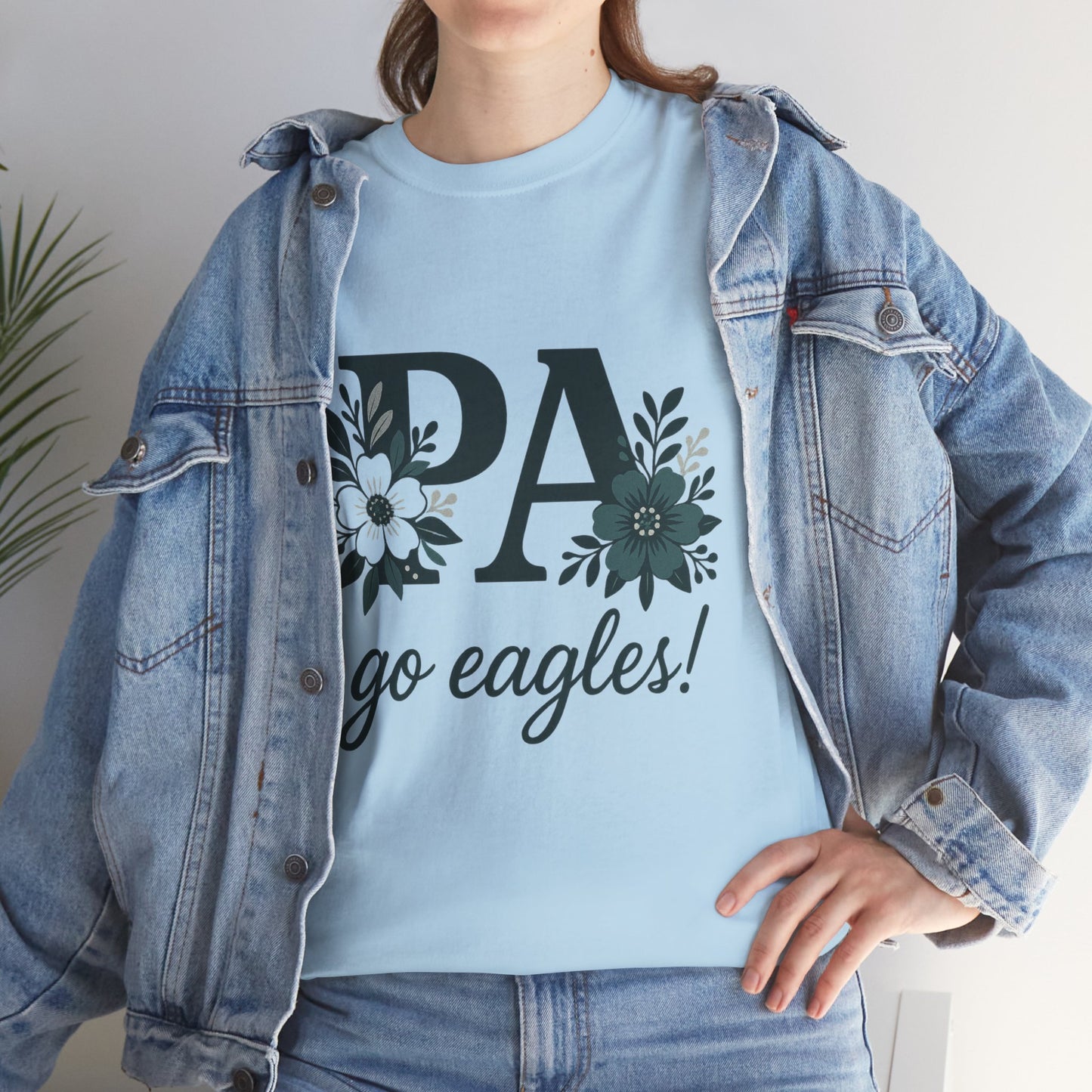 Floral PA Eagles Tee