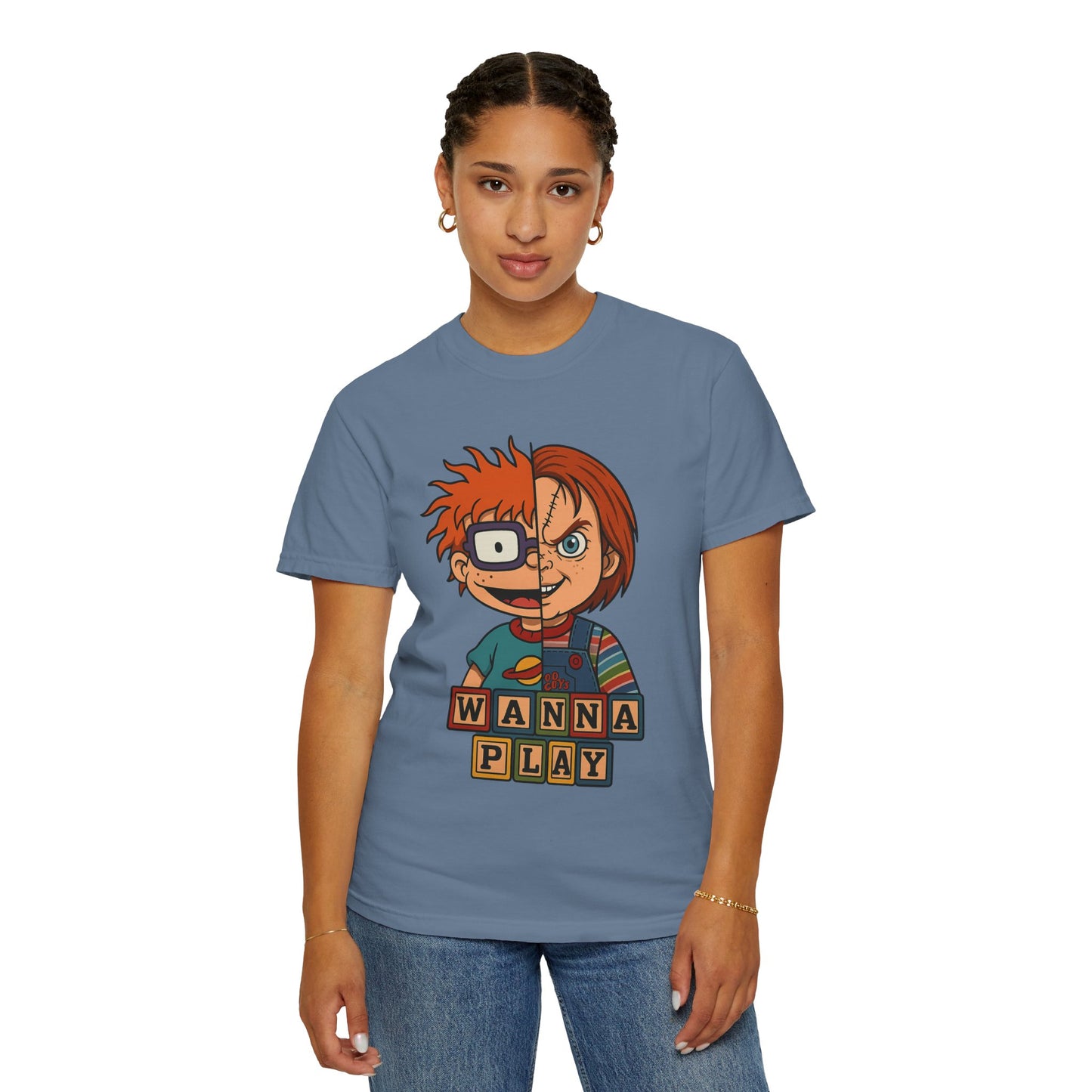Two Faced Halloween Chucky-Inspired Unisex T-Shirt