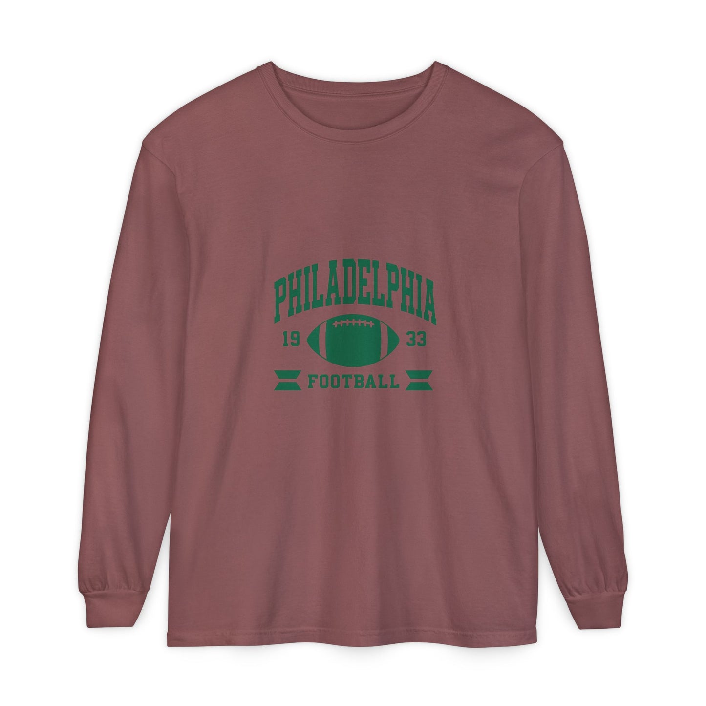 Vintage Philadelphia Football Long Sleeve T-Shirt