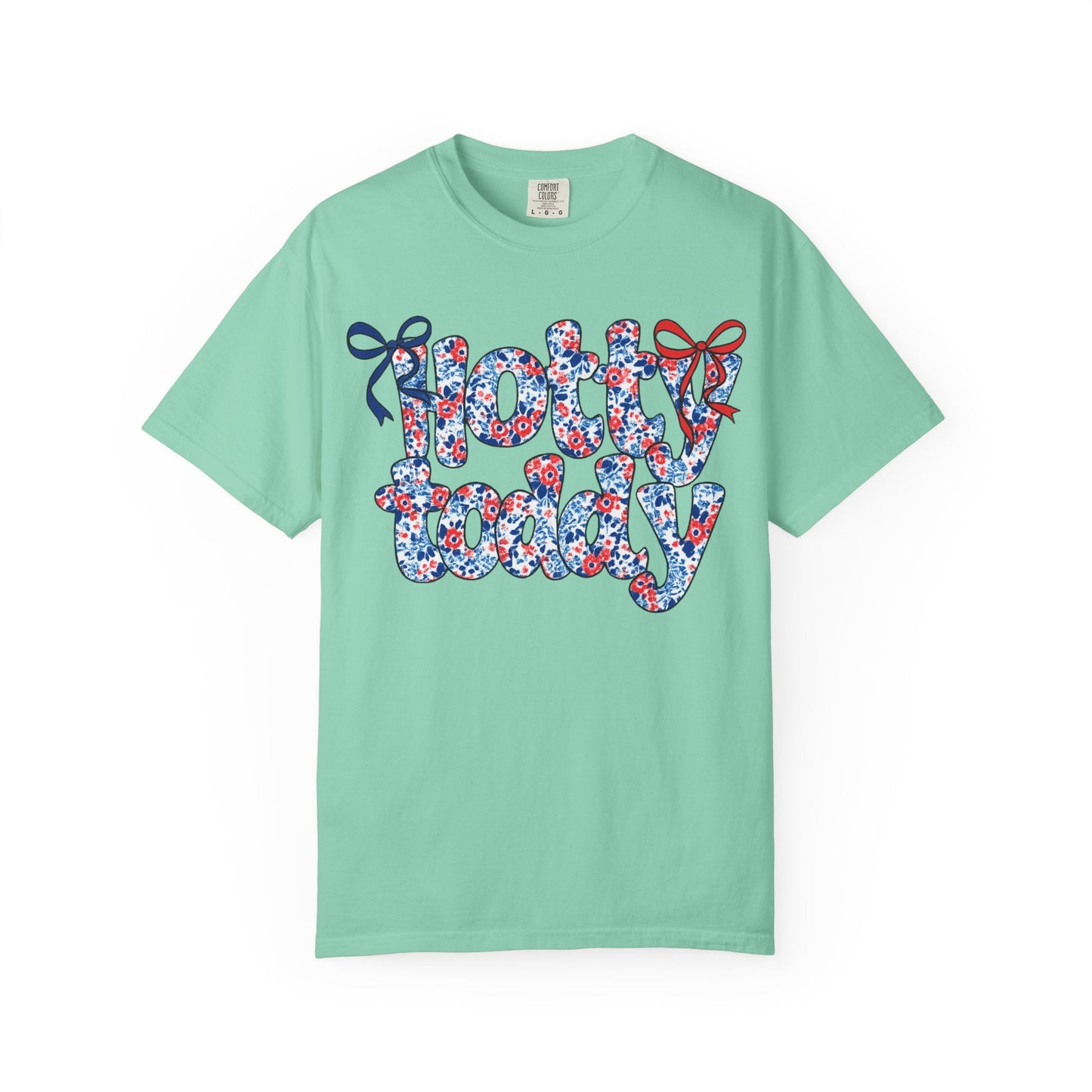 Floral Hotty Toddy Coquette Bow T-Shirt
