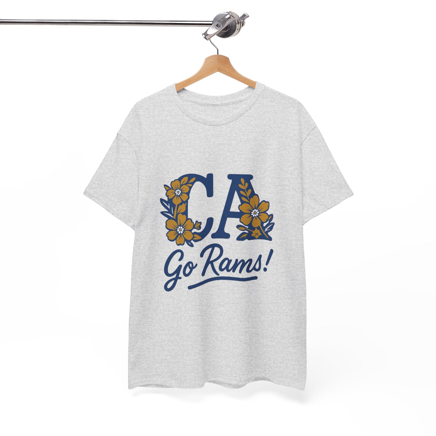 CA Rams Floral Tee