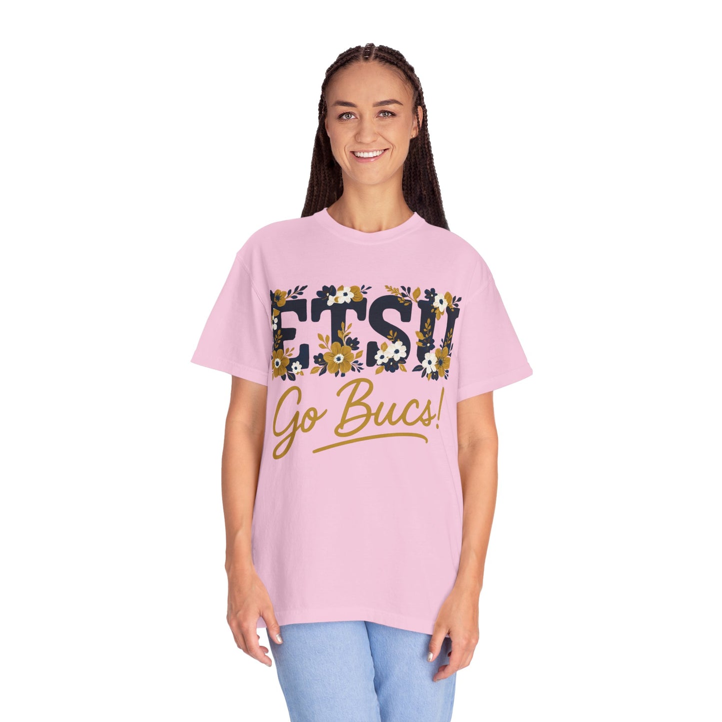Floral Go Bucs Unisex T-shirt - College Apparel