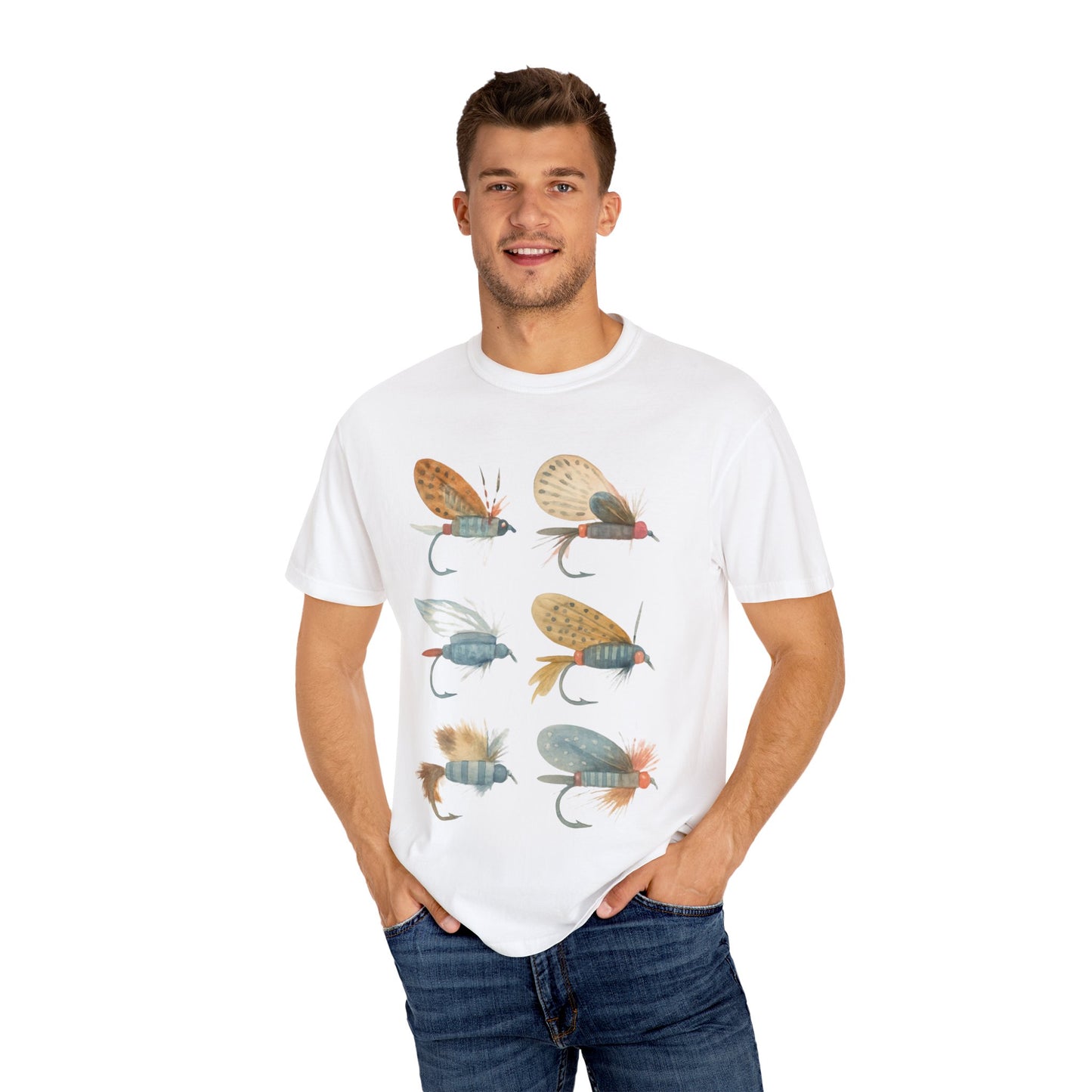 Fly Fishing T-Shirt | Nature Lover Gift | Comfort Colors Tee