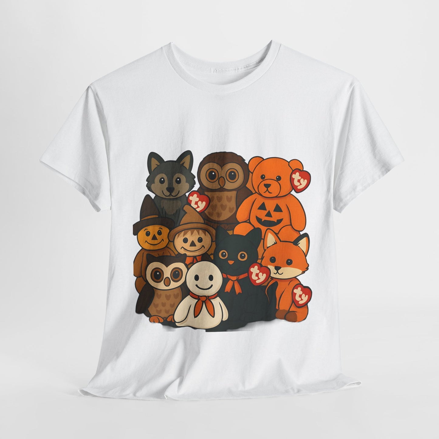 Halloween Unisex Tee - Ty Beanie Babies Design