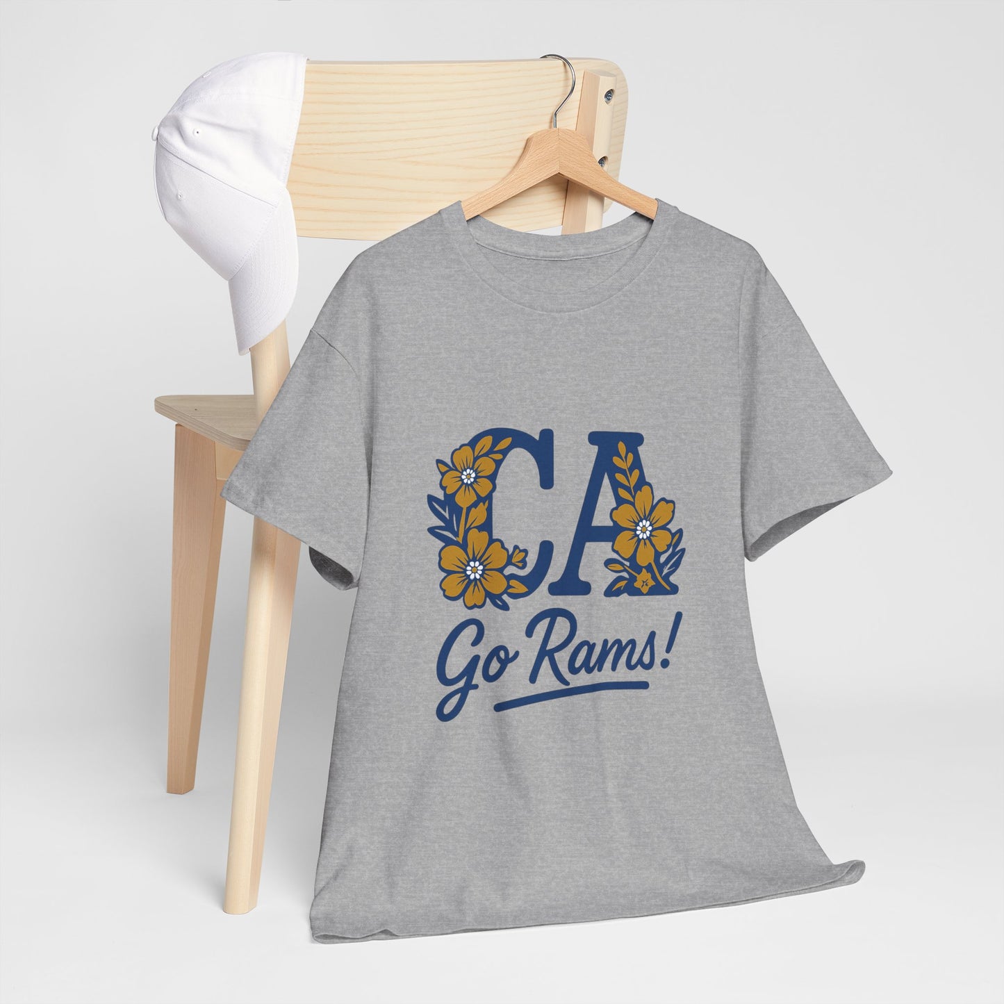 CA Rams Floral Tee