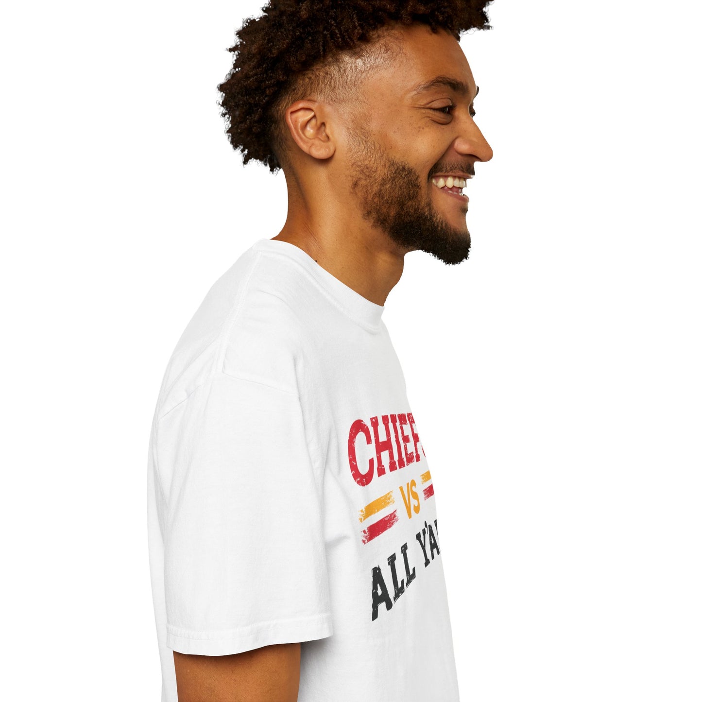 Game Day Humor T-Shirt, Chiefs vs All Y’all Tee, Sports Fan Gift, Unisex Shirt, Tailgate Party Apparel, Football Celebration Shirt