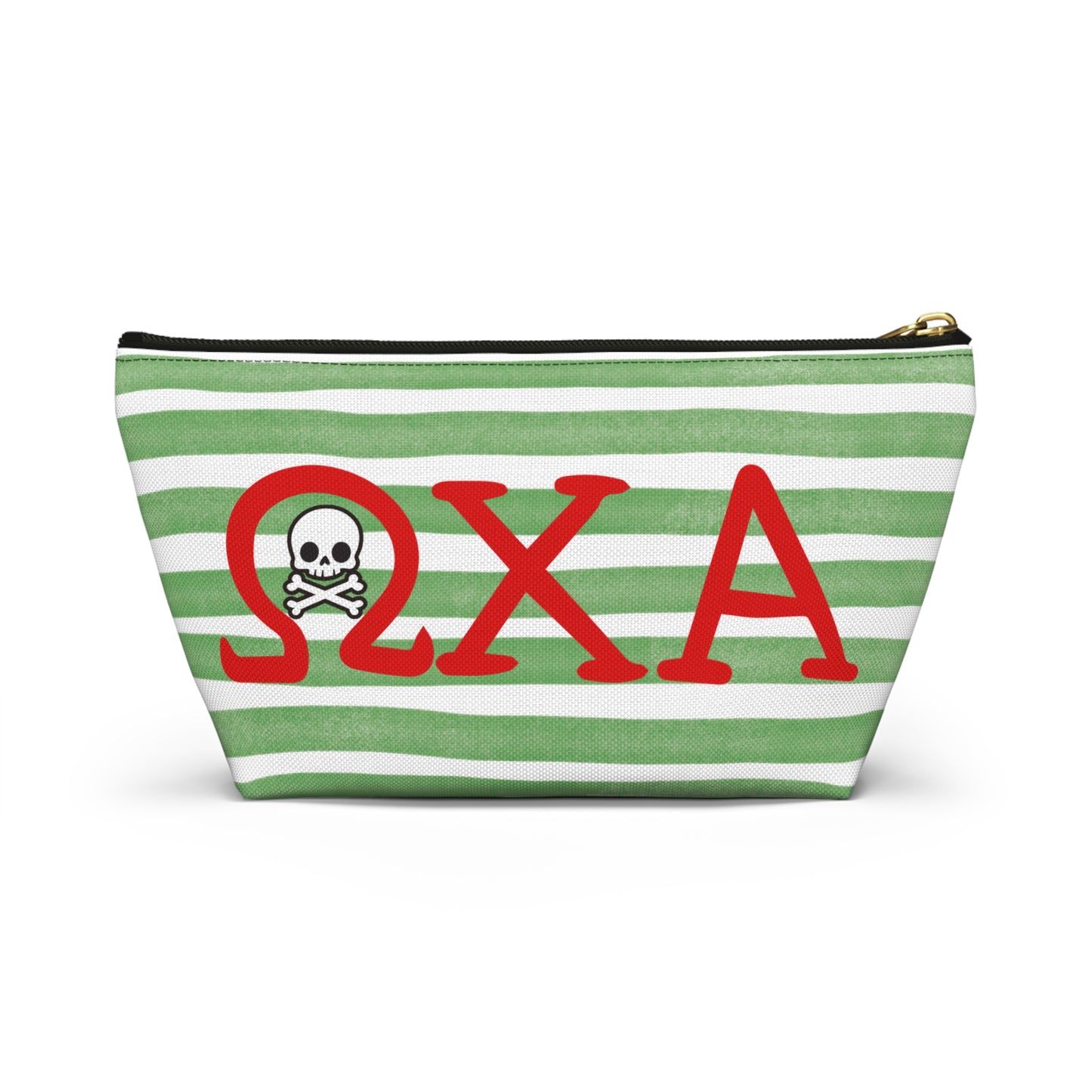 Alpha Chi Omega Stylish Accessory Pouch, Perfect for School, Travel, Organization, Gift for Friends, Makeup Bag, Pencil Case