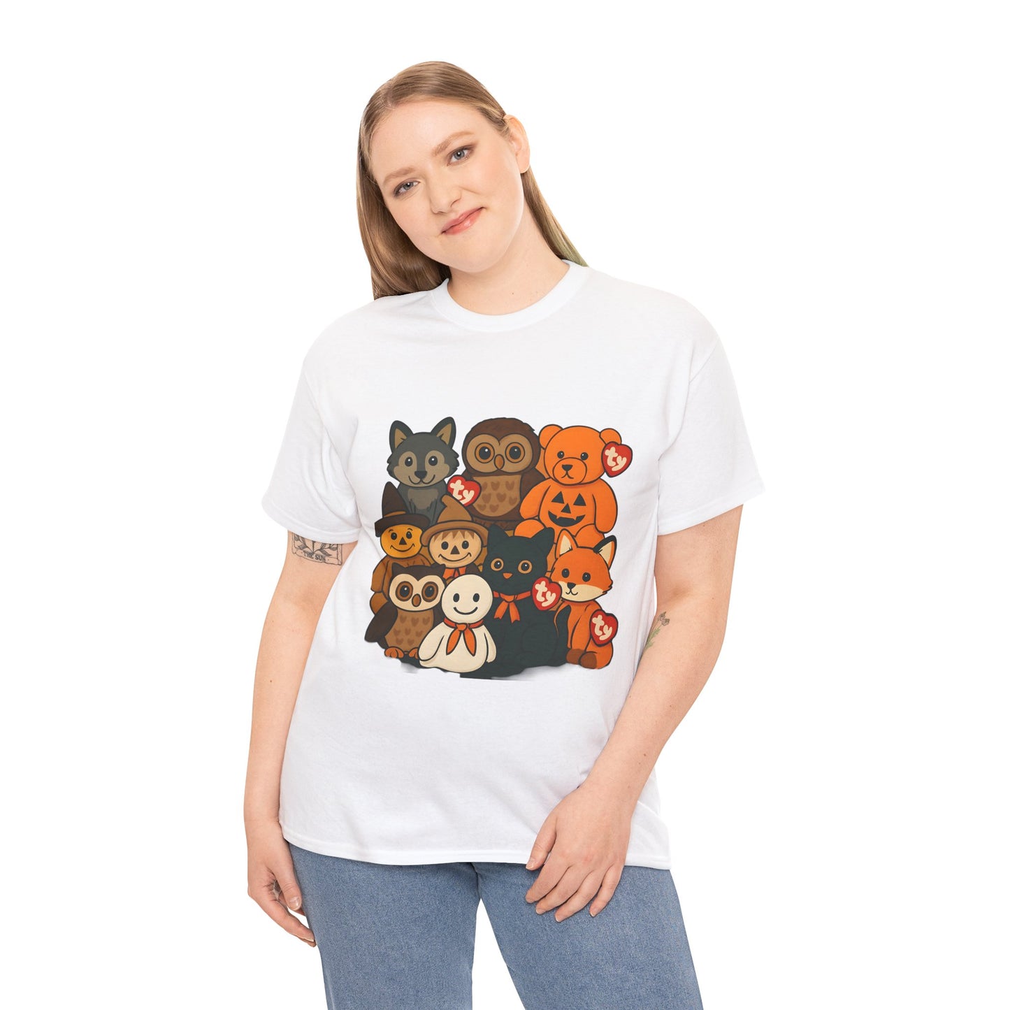 Halloween Unisex Tee - Ty Beanie Babies Design