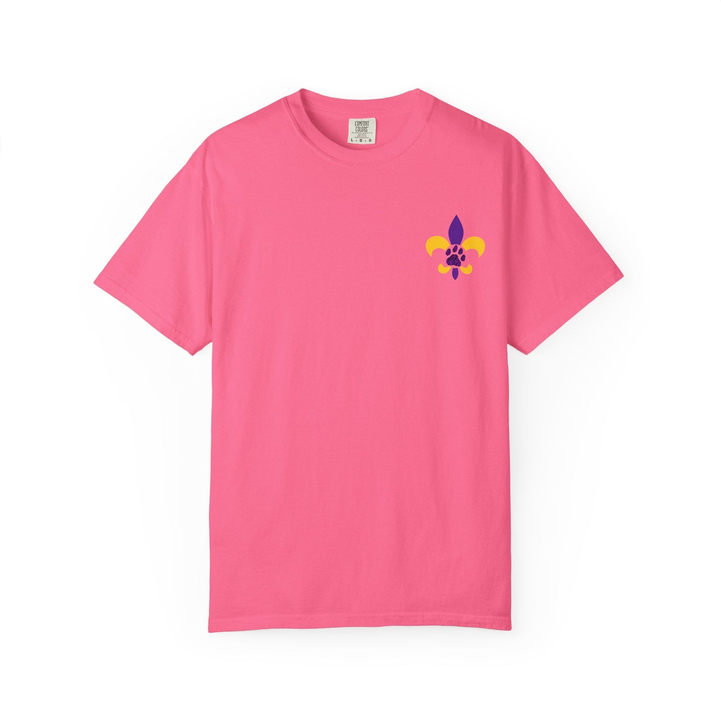 Baton Rouge Spirit T-Shirt - Unisex Garment-Dyed Tee for Game Day, College Football, Mardi Gras, Team Pride, Casual Wear