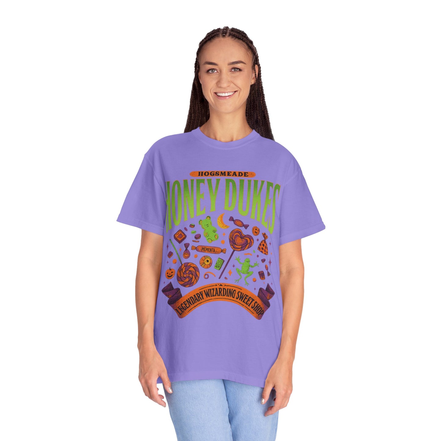 Honey Dukes Wizarding T-Shirt | Unisex Garment-Dyed Tee, Perfect for Fans, Gifts, Celebrations, Cosplay, and Everyday Wear