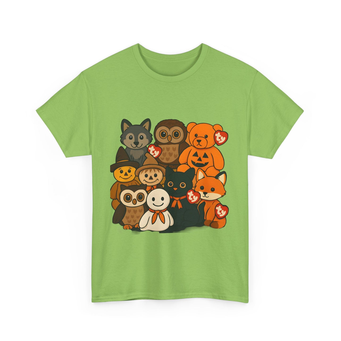 Halloween Unisex Tee - Ty Beanie Babies Design