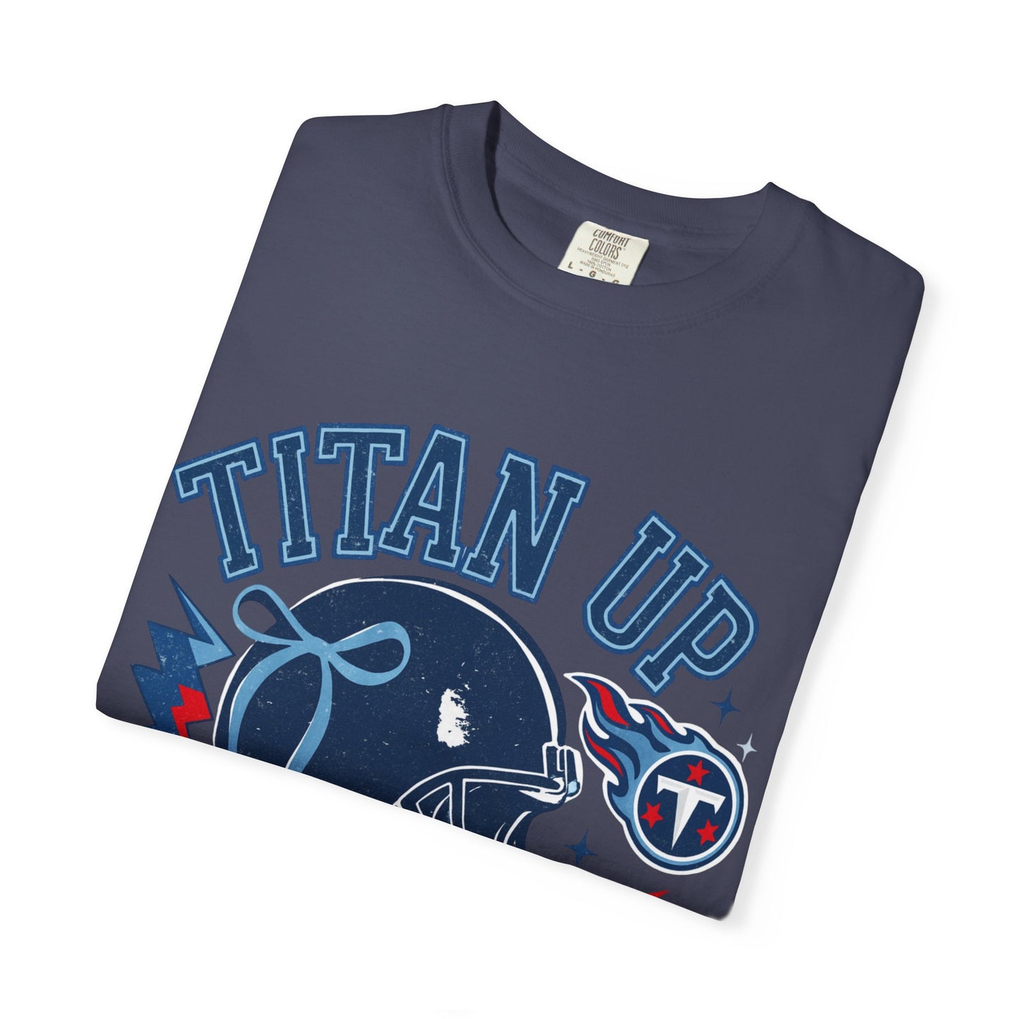 titan up tennessee Unisex Football Tee, Titan Up Shirt for Game Day, Casual Sportswear, Tailgating Apparel, Gift for Fans, Team Spirit Top