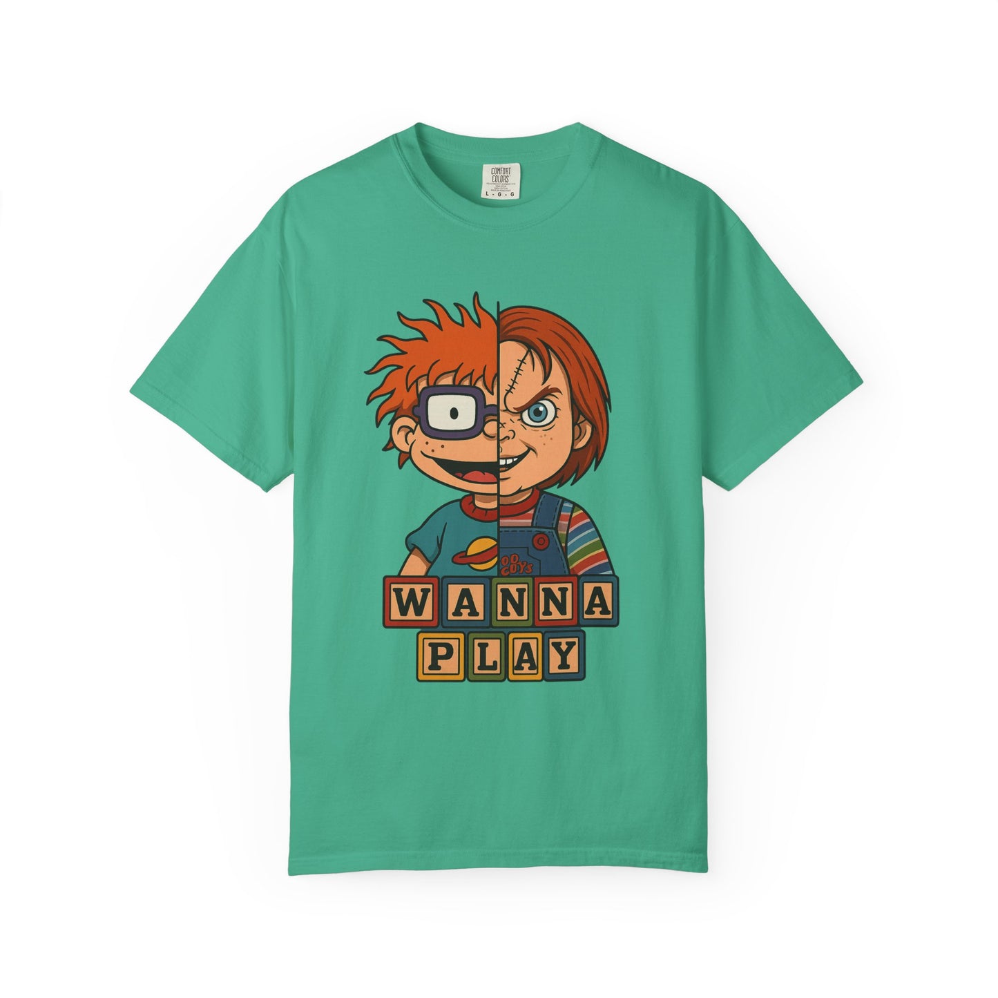 Two Faced Halloween Chucky-Inspired Unisex T-Shirt