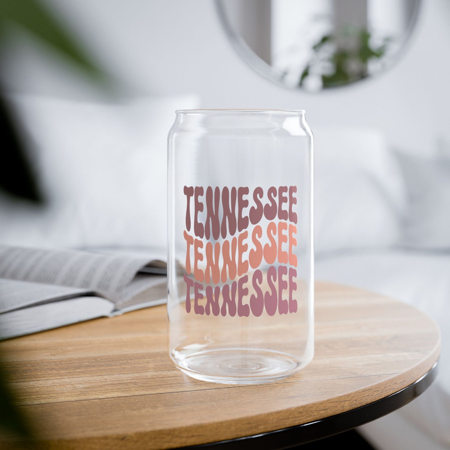 Tennessee Sipper Glass with Straw, 16oz - Eco-Friendly Drinkware for Hot & Cold Beverages, Perfect Gift for Tennessee Lovers, Summer [...]