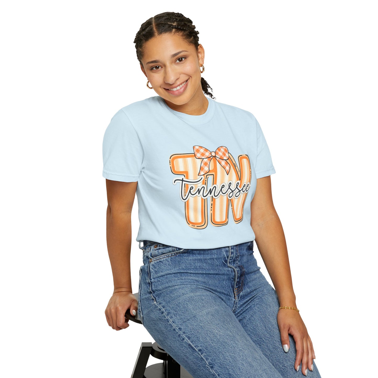 T-Shirt Tennessee Bow State Southern Pride Casual Wear Gift