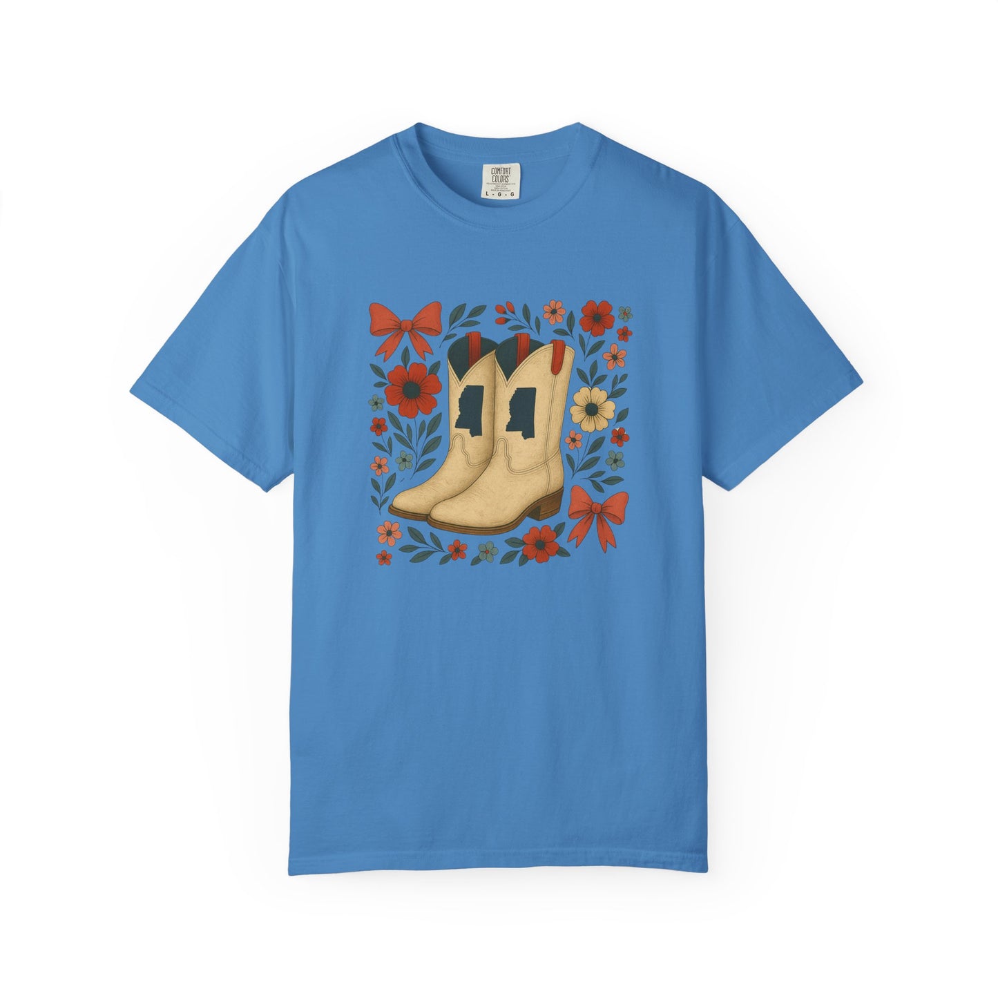 Mississippi Coquette Bow Unisex Tee - Ole Miss Fan Gift