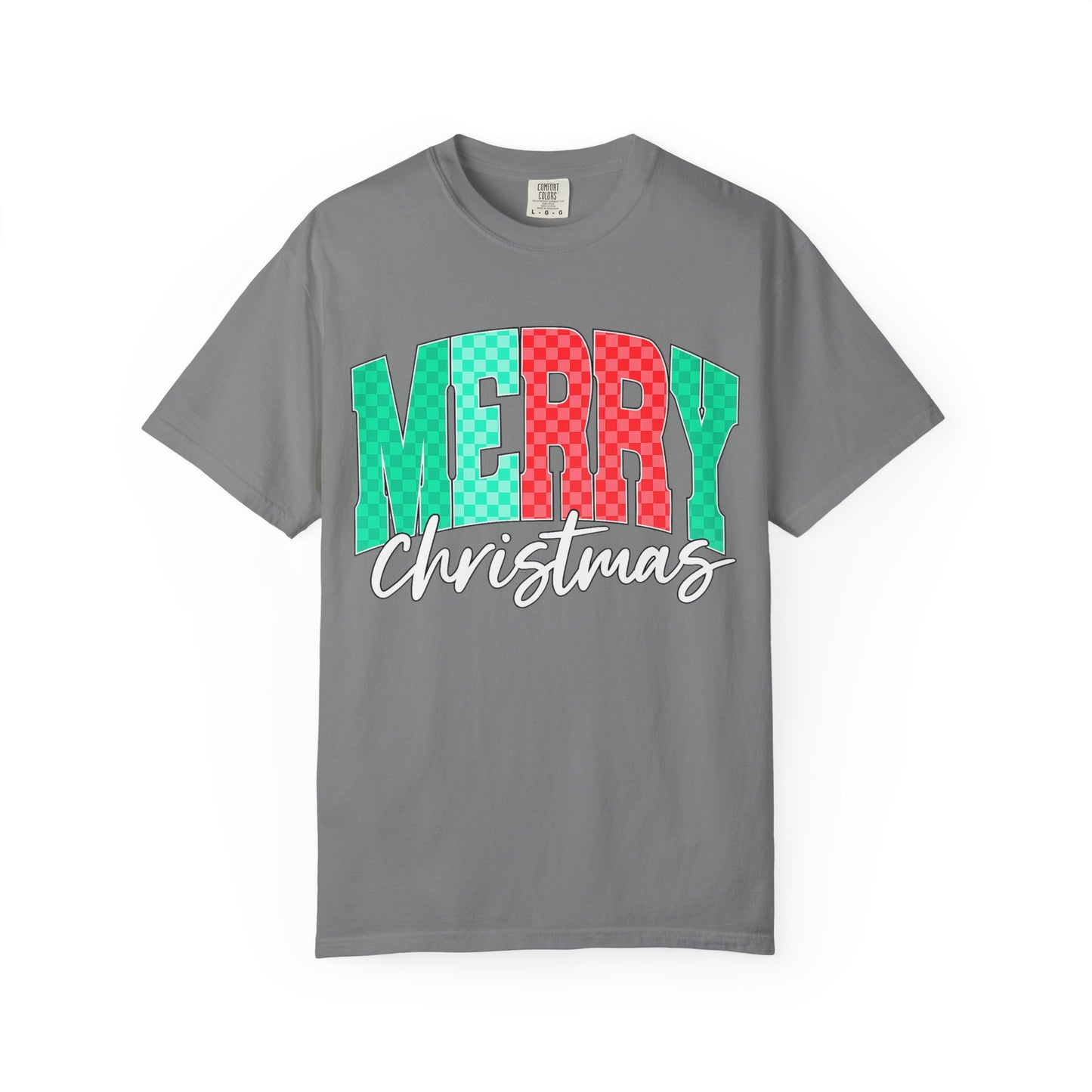 Merry Christmas Unisex Garment-Dyed T-Shirt