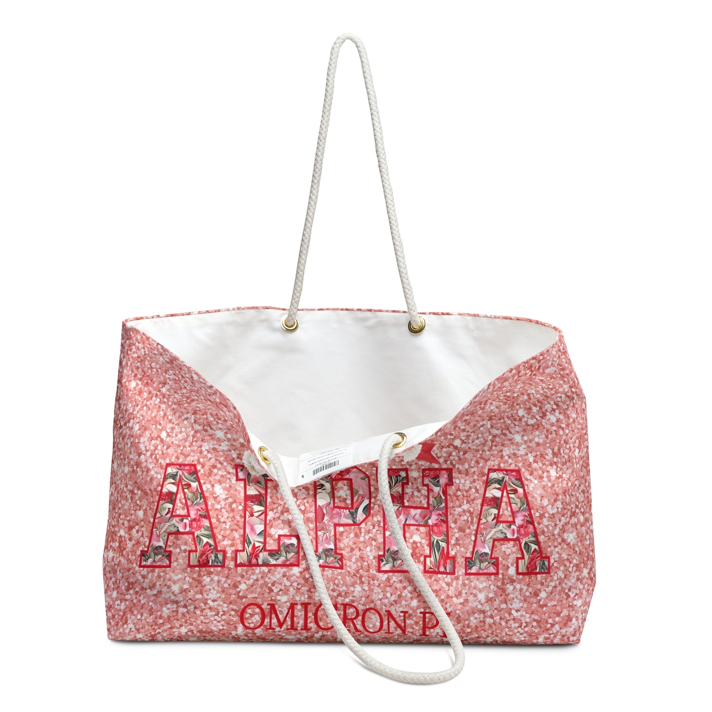 AOPI Sparkling Sorority Weekender Bag, Perfect for Travel, Gifts for Sorority Sisters, Glitzy Bag for Getaways, Weekend Trips, Pink Glitter [...]