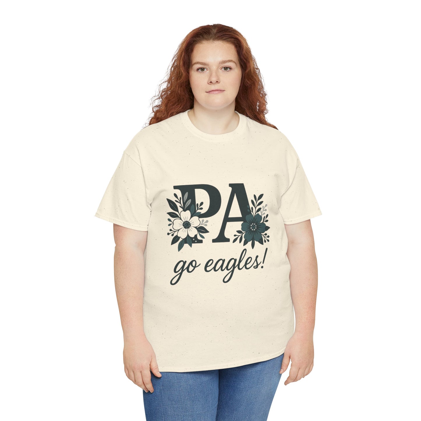 Floral PA Eagles Tee
