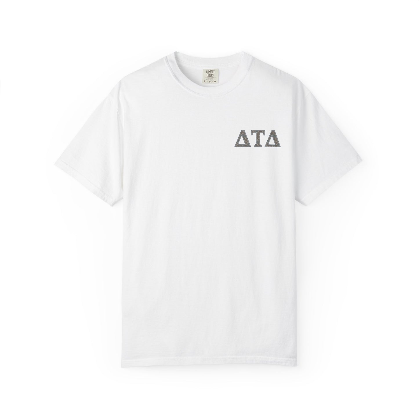 DTD Unisex Garment-Dyed T-shirt | Casual Wear, Sorority Apparel, College Life, Gift for Sorority Sisters, Greek Life Clothing