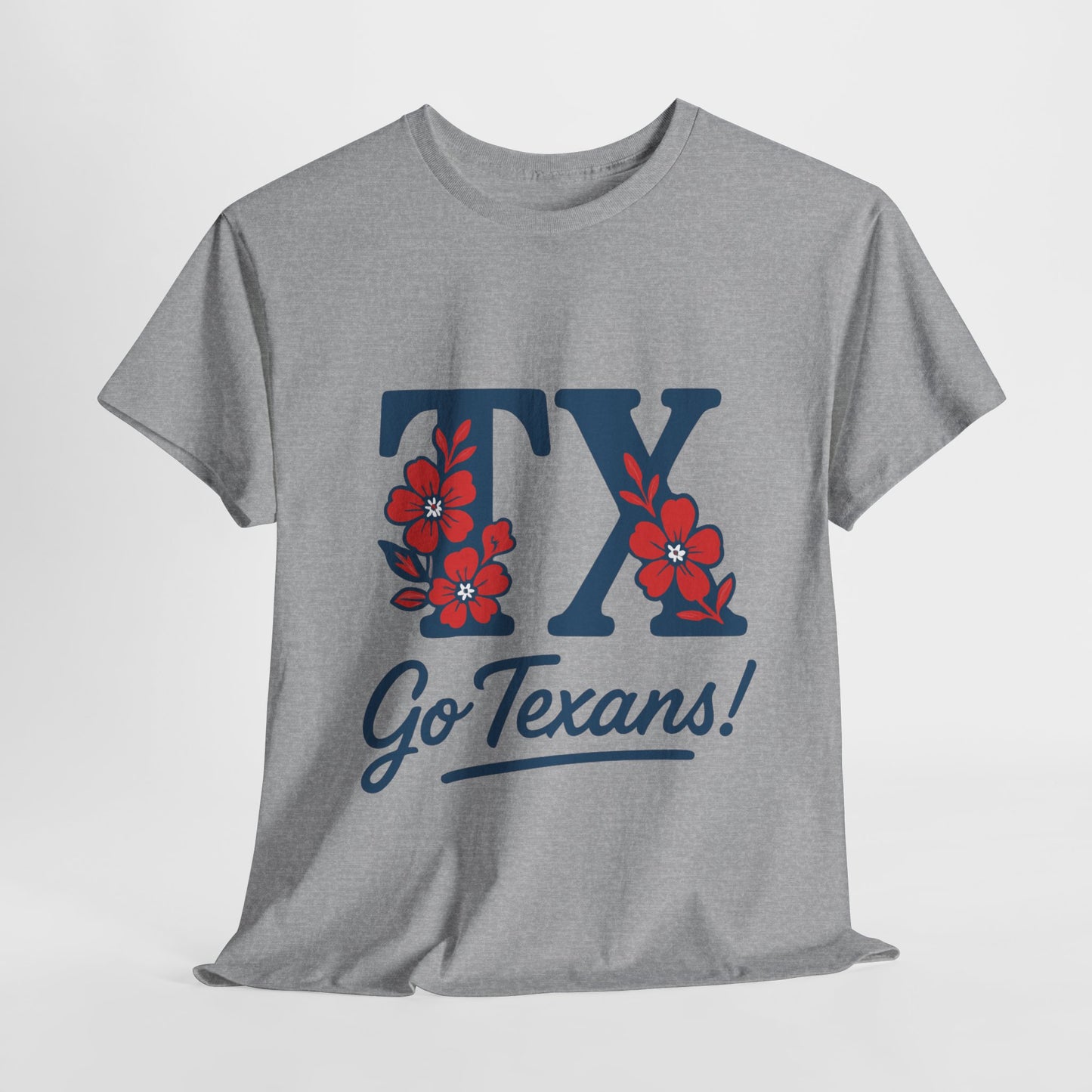 Texas Pride Unisex Cotton Tee | Go Texans! T-Shirt, Casual Wear, Game Day Shirt, Gift for Fans, Spring/Summer Style