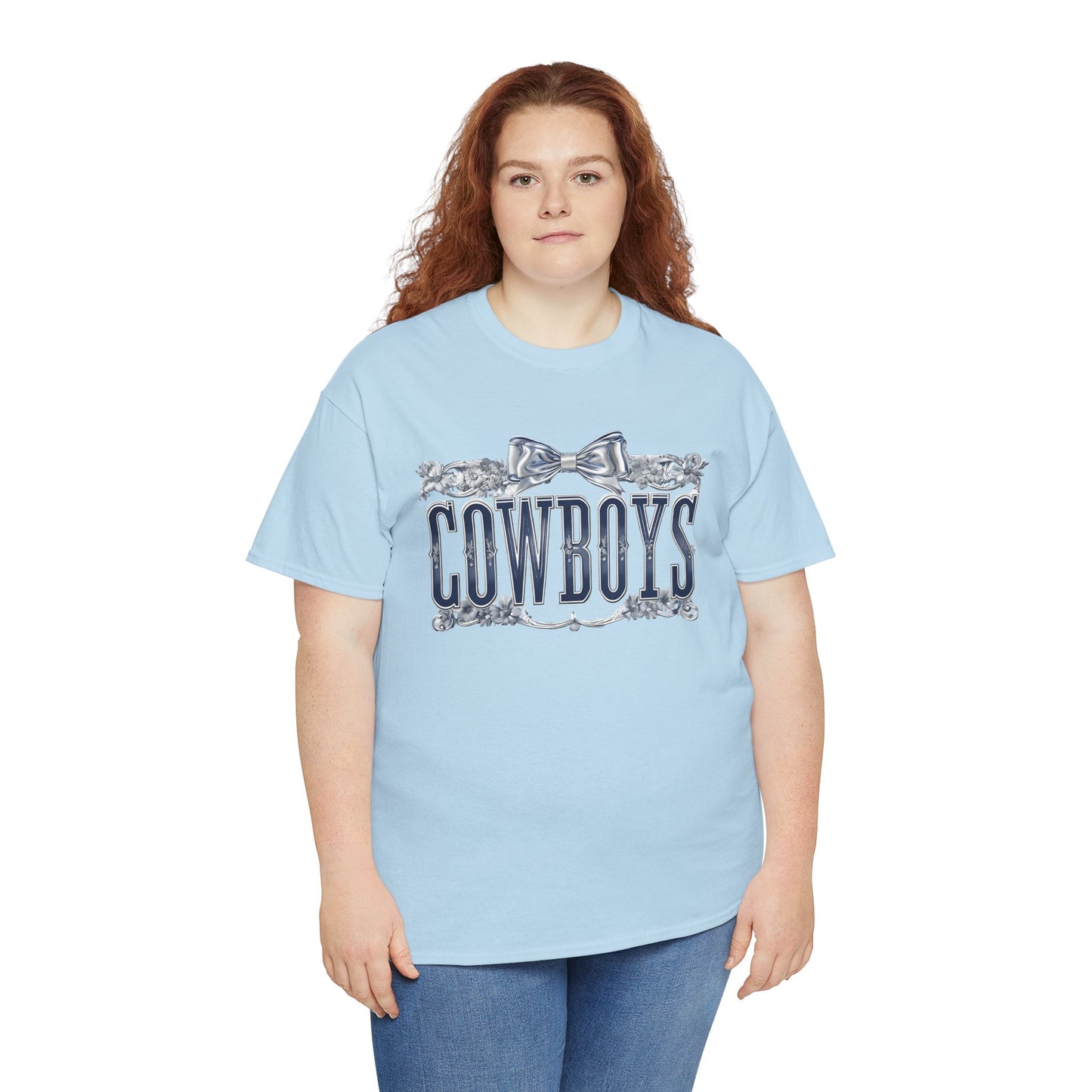 Cowboys Graphic Tee, Unisex Heavy Cotton Tee, Western Wear, Country Music Shirt, Rodeo Style T-Shirt, Gift for Cowboy Fans