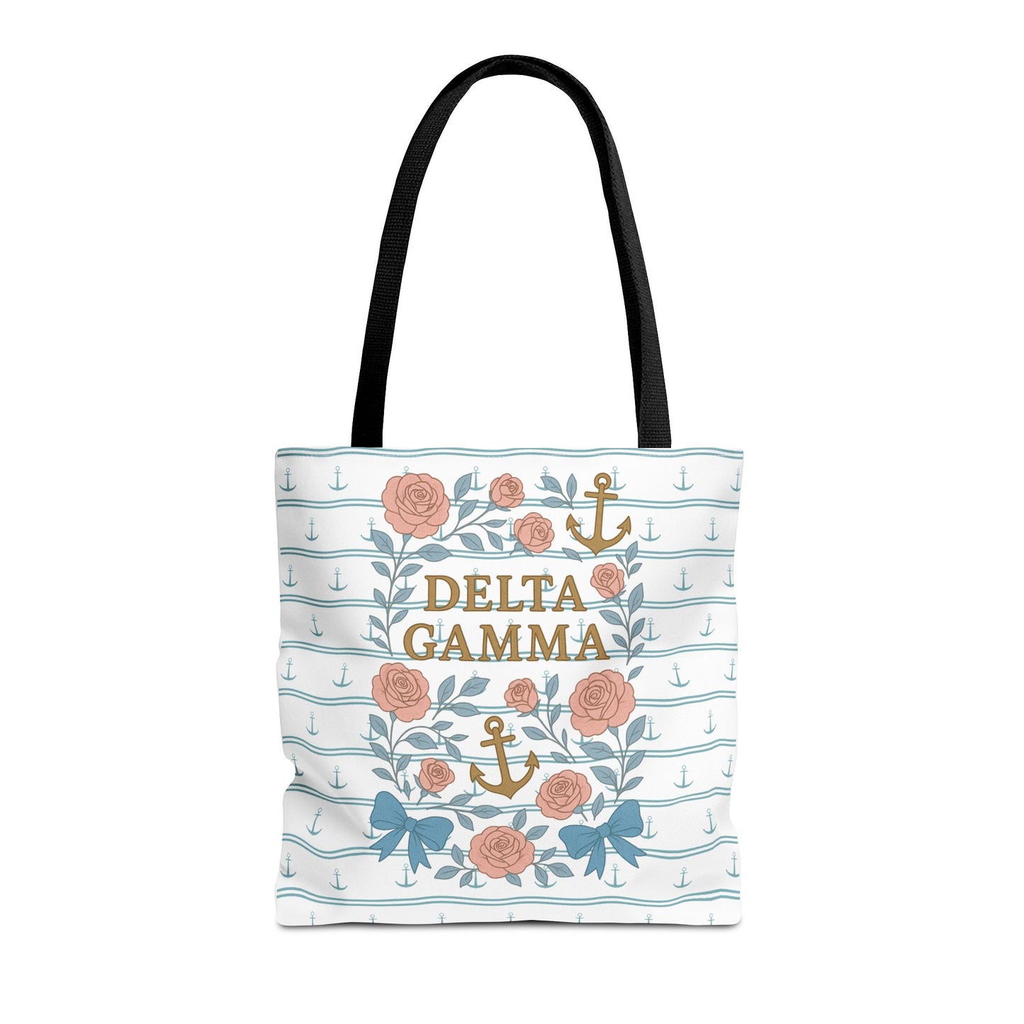 Floral Tote Bag - Delta Gamma Sisterhood Gift