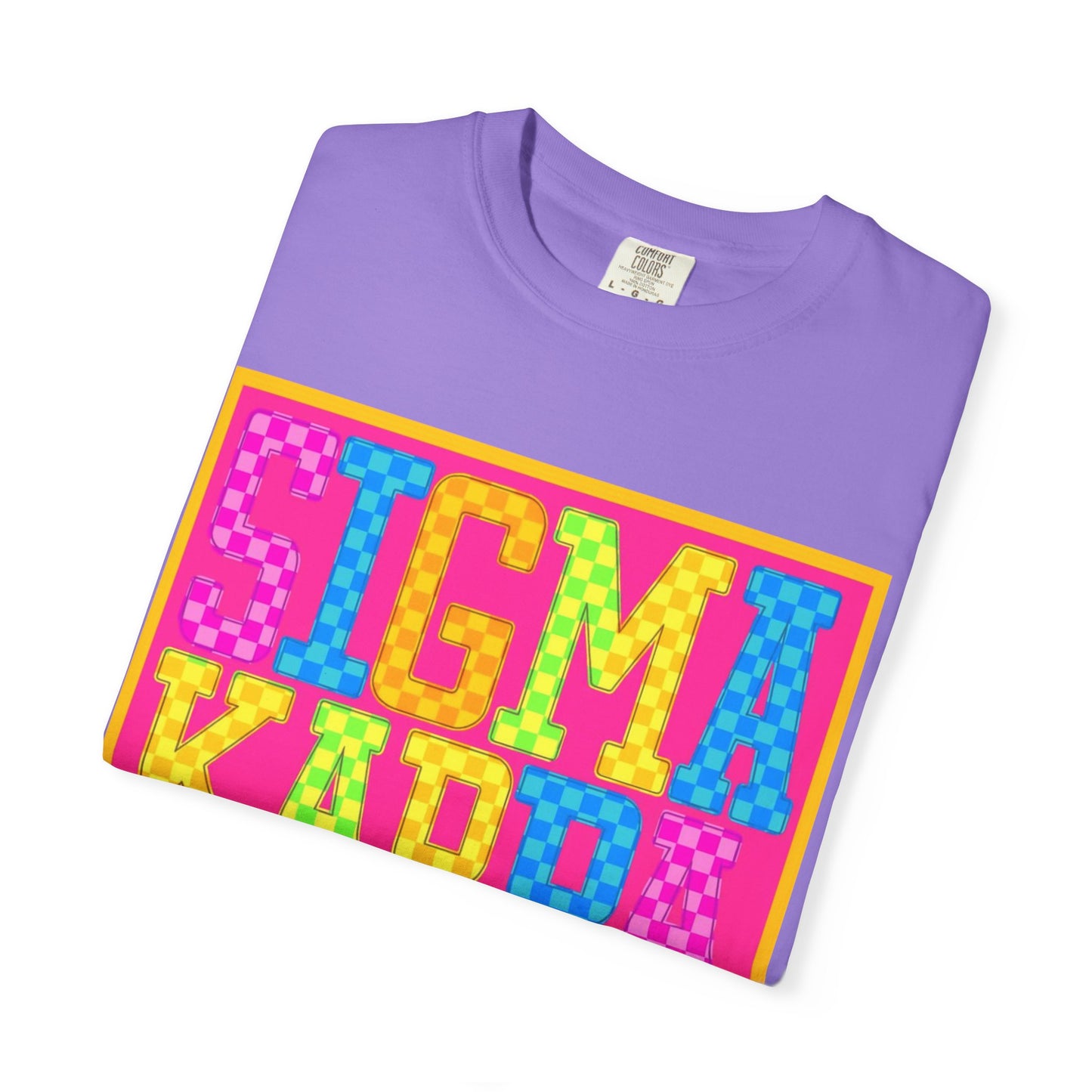 Colorful Sigma Kappa T-Shirt | Sorority Apparel