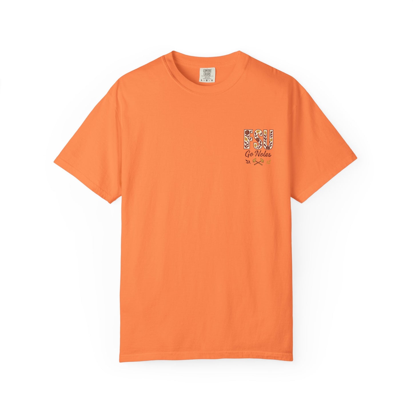 Tomahawk Nation T-Shirt, Unisex College Football Tees, Garment-Dyed Fan Apparel, Go Noles Spirit Wear, Game Day Outfit