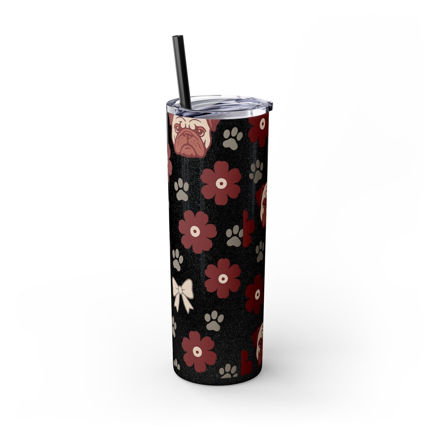 MS Bulldogs Skinny Tumbler, Graduation Gift, Mississippi Game Day, Go Dogs, Starkville, MS.