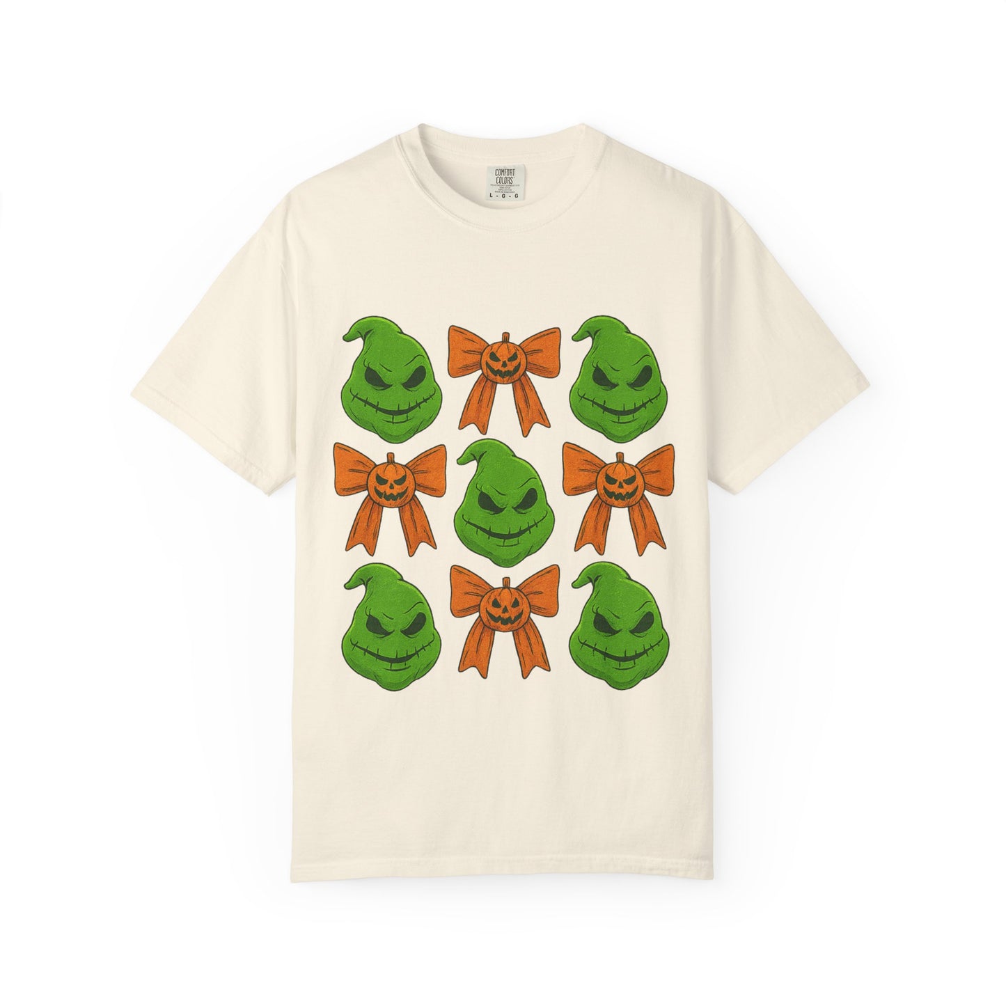 Oogie Boogie Holiday T-Shirt | Fun Gift for Christmas, Unisex Cotton Tee, Festive Apparel, Grinch Lovers, Green Character Design